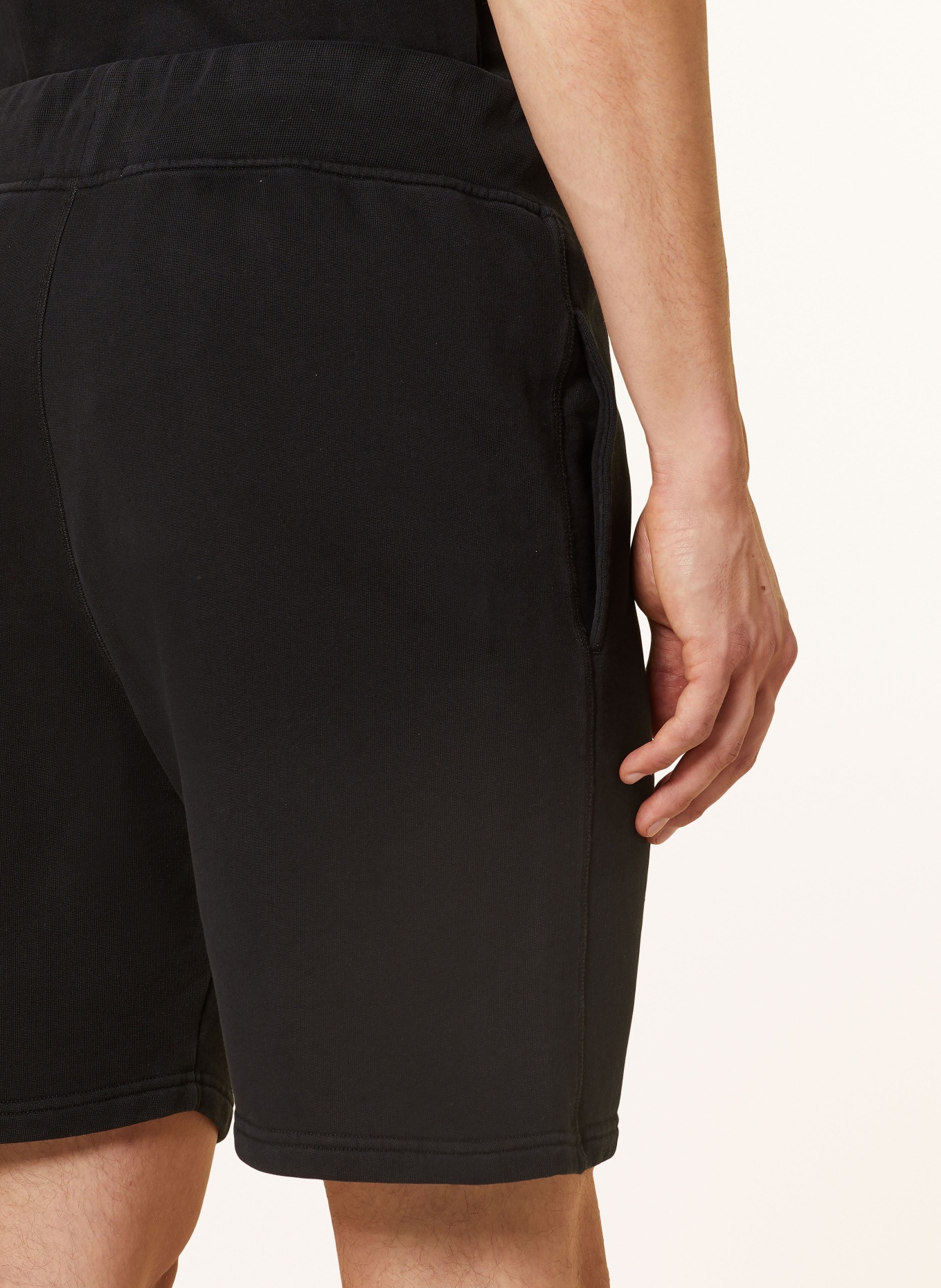 FINGERSCROSSED Sweat shorts CLASSIC, Color: BLACK (Image 6)