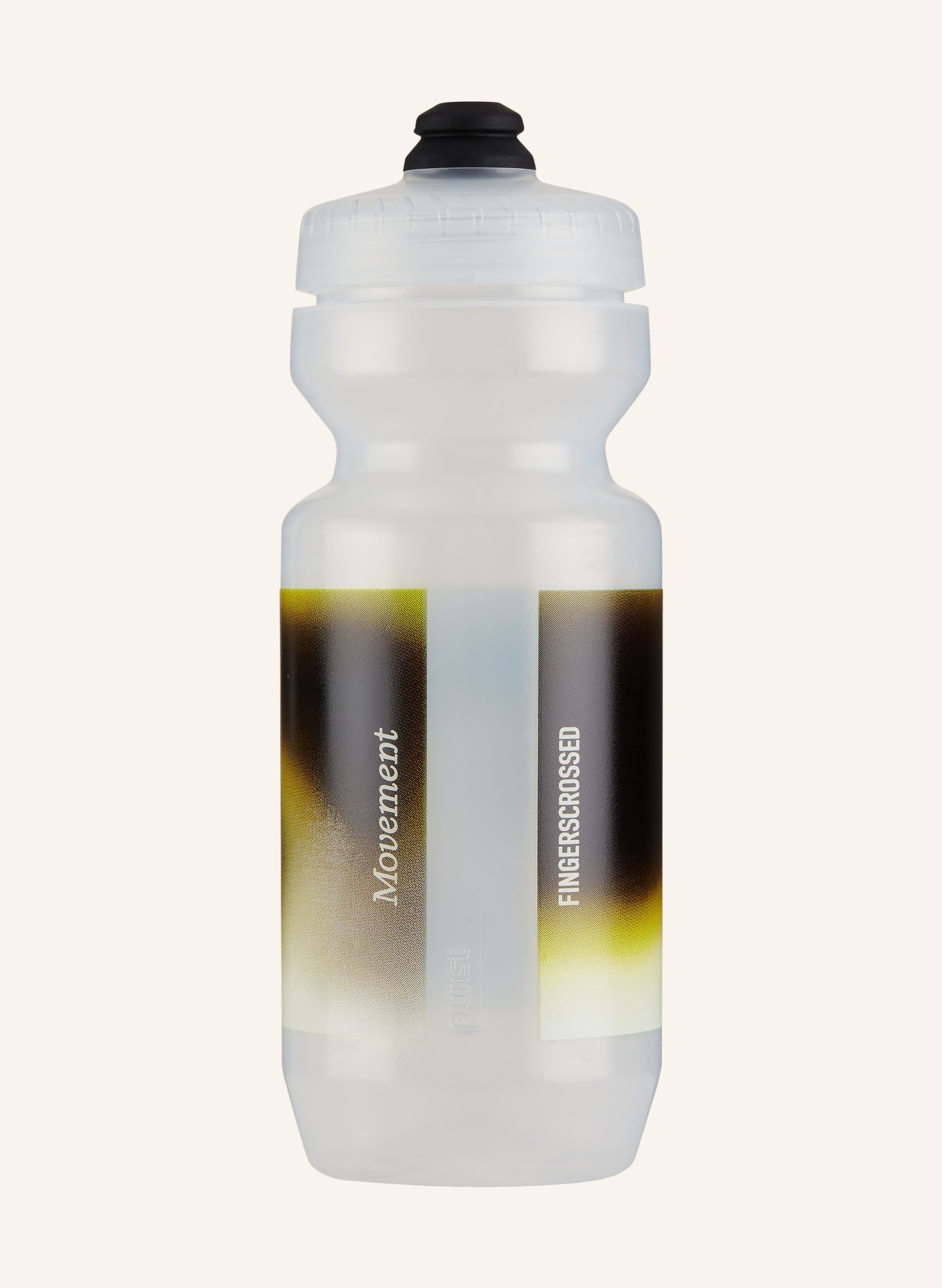 FINGERSCROSSED Water bottle BIDON, Color: WHITE (Image 2)