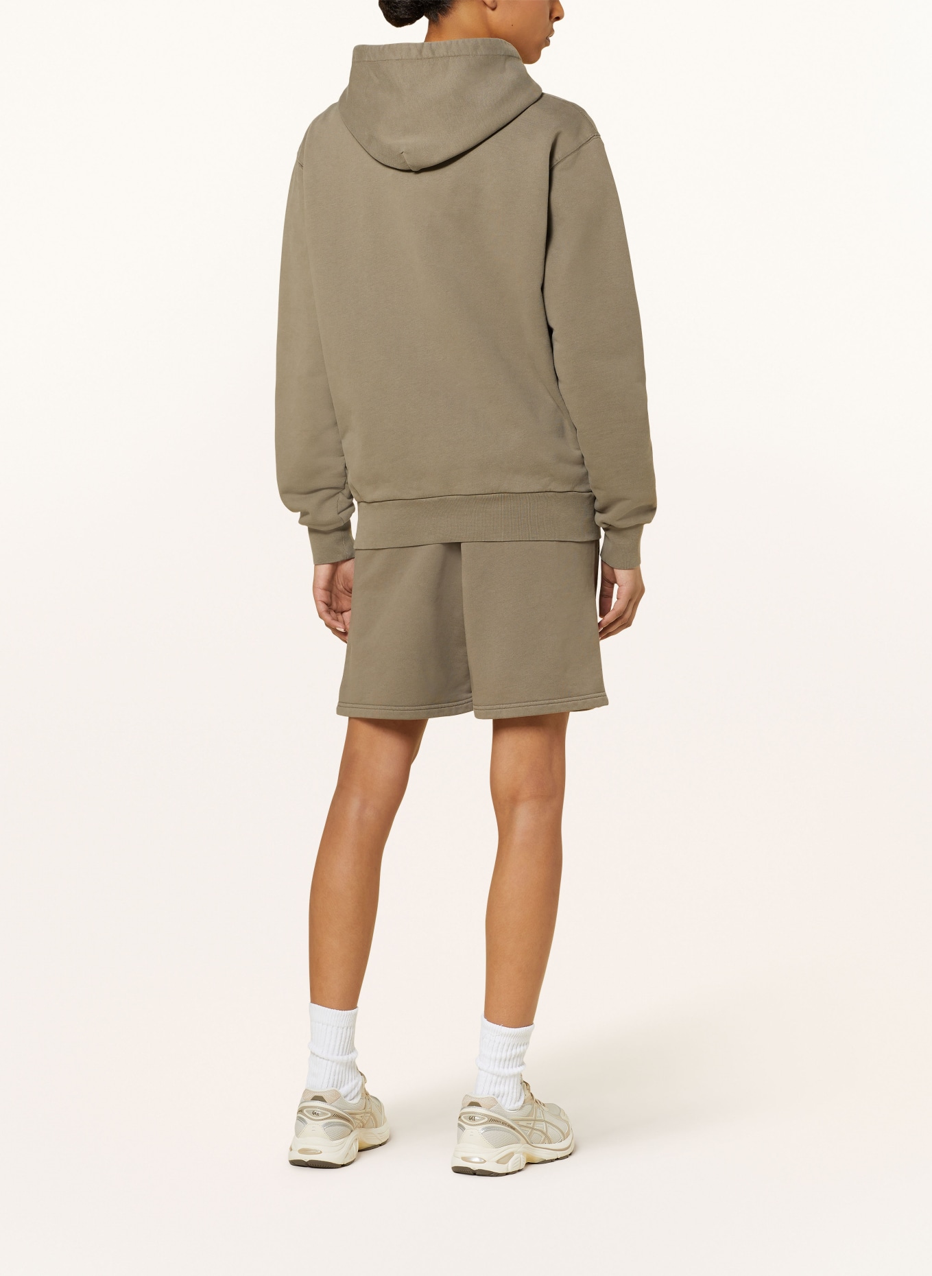 FINGERSCROSSED Hoodie MOVEMENT, Color: OLIVE (Image 3)