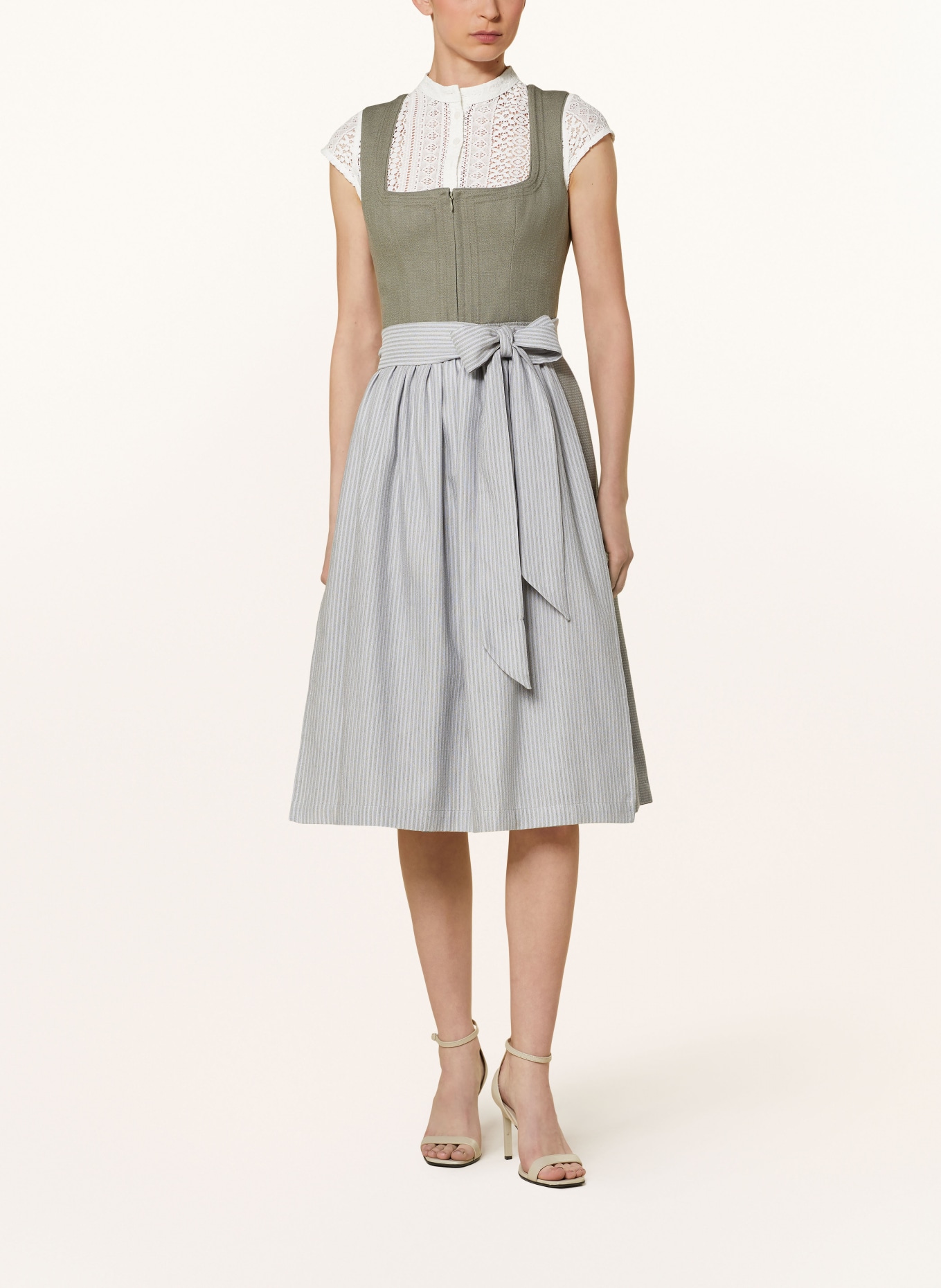 LIMBERRY Sukienka bawarska CLAIRE, Kolor: CIEMNOZIELONY (Obrazek 2)