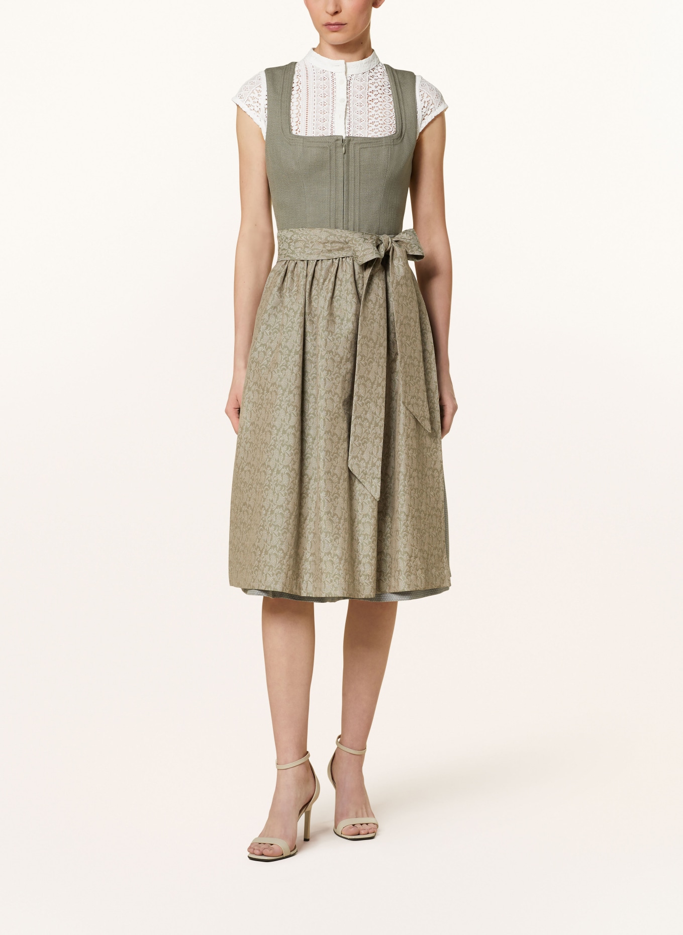 LIMBERRY Sukienka bawarska CLAIRE, Kolor: CIEMNOZIELONY (Obrazek 5)