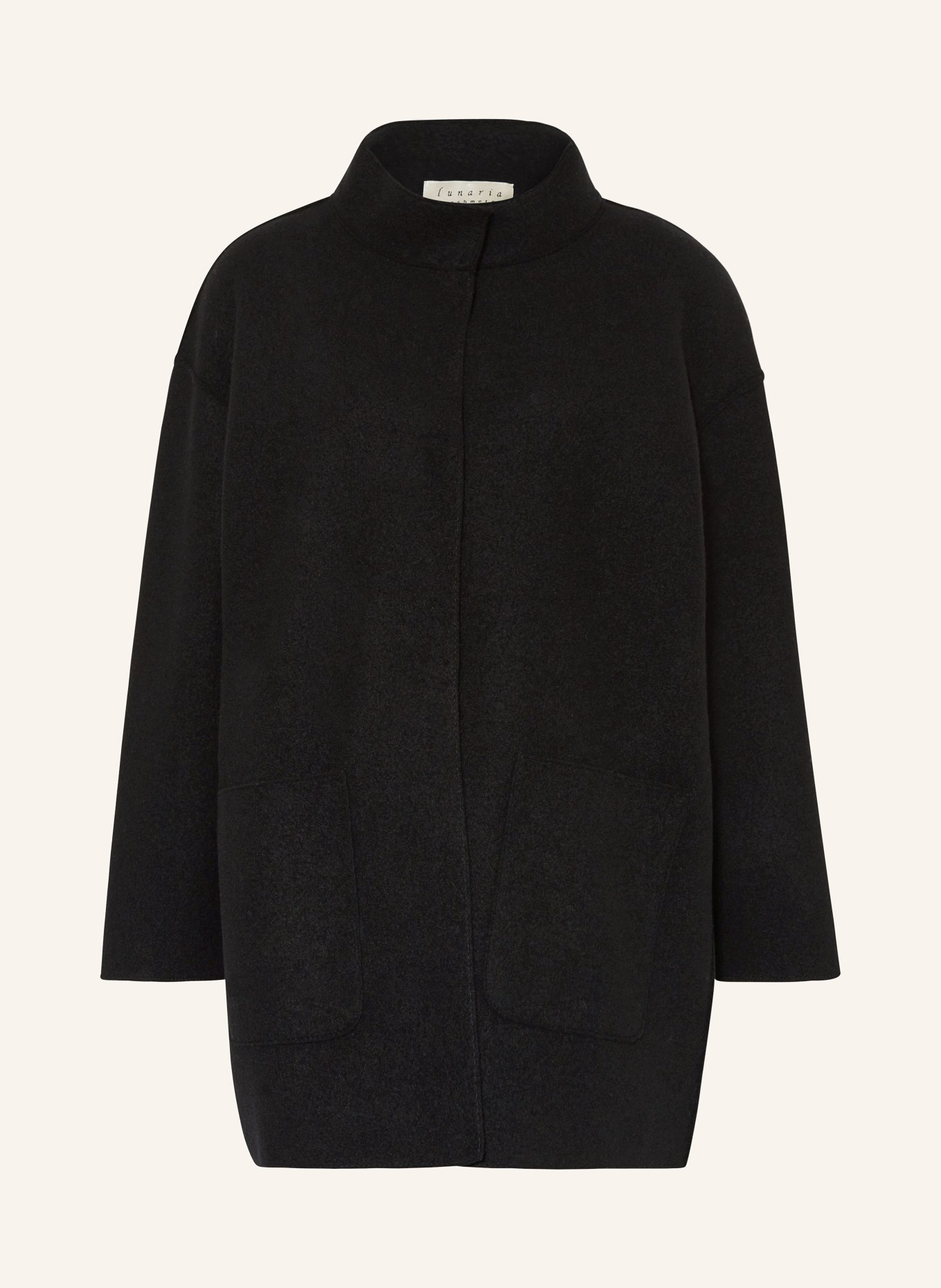 lunaria cashmere Cashmere jacket, Color: BLACK (Image 1)