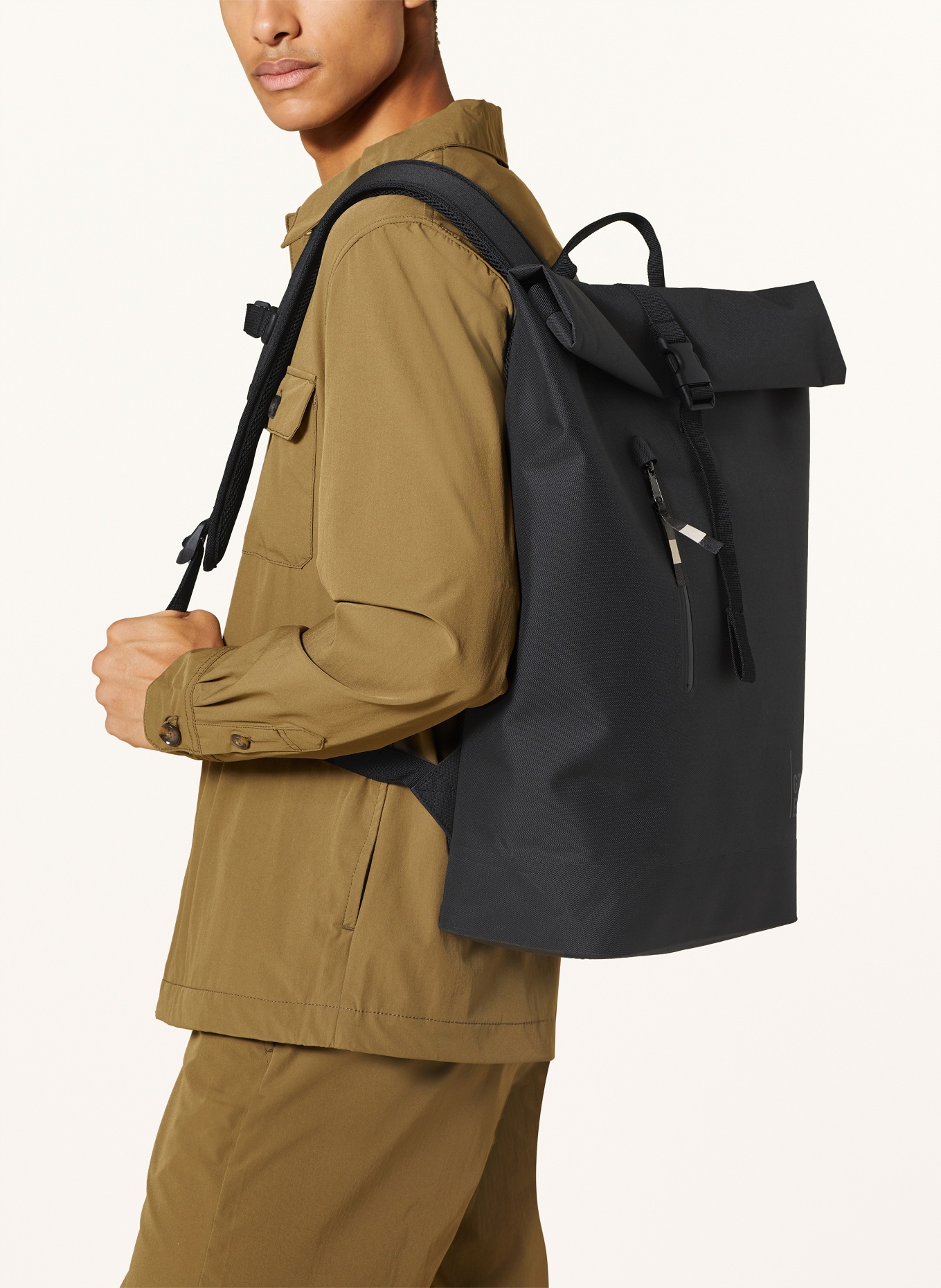 GOT BAG Backpack ROLLTOP LITE 2.0 with laptop compartment, Color: BLACK (Image 4)