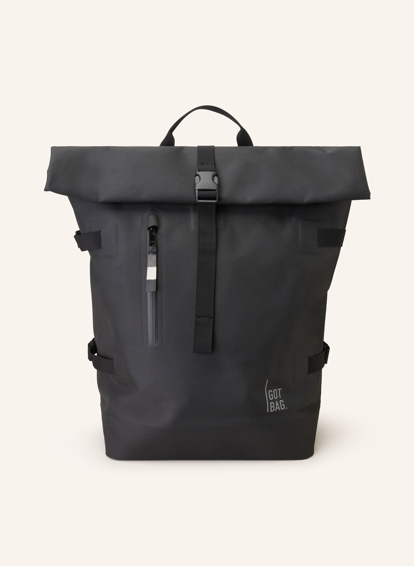 GOT net bag Rucksack ROLLTOP 2.0 mit Laptop-Fach, Farbe: SCHWARZ (Bild 1)