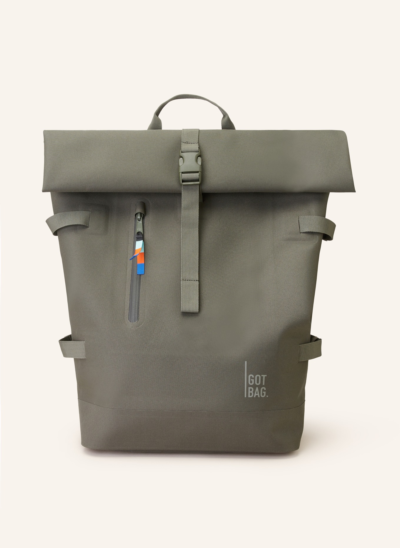 GOT BAG Rugzak ROLLTOP 2.0 31 l met laptopvak: KAKI