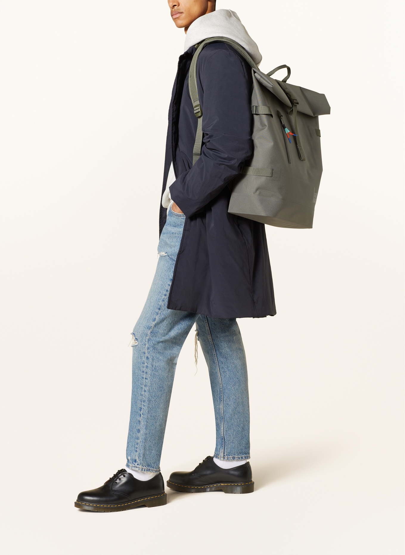 GOT BAG Rugzak ROLLTOP 2.0 31 l met laptopvak: KAKI