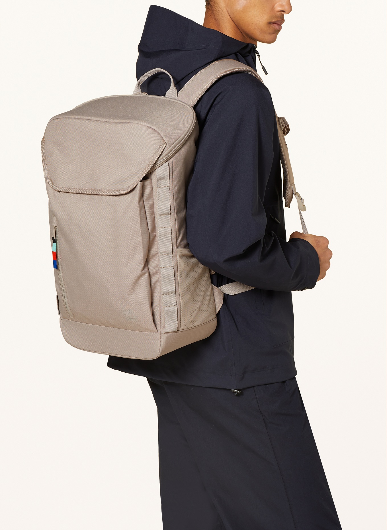GOT BAG Backpack PRO PACK with laptop compartment, Color: BEIGE (Image 4)