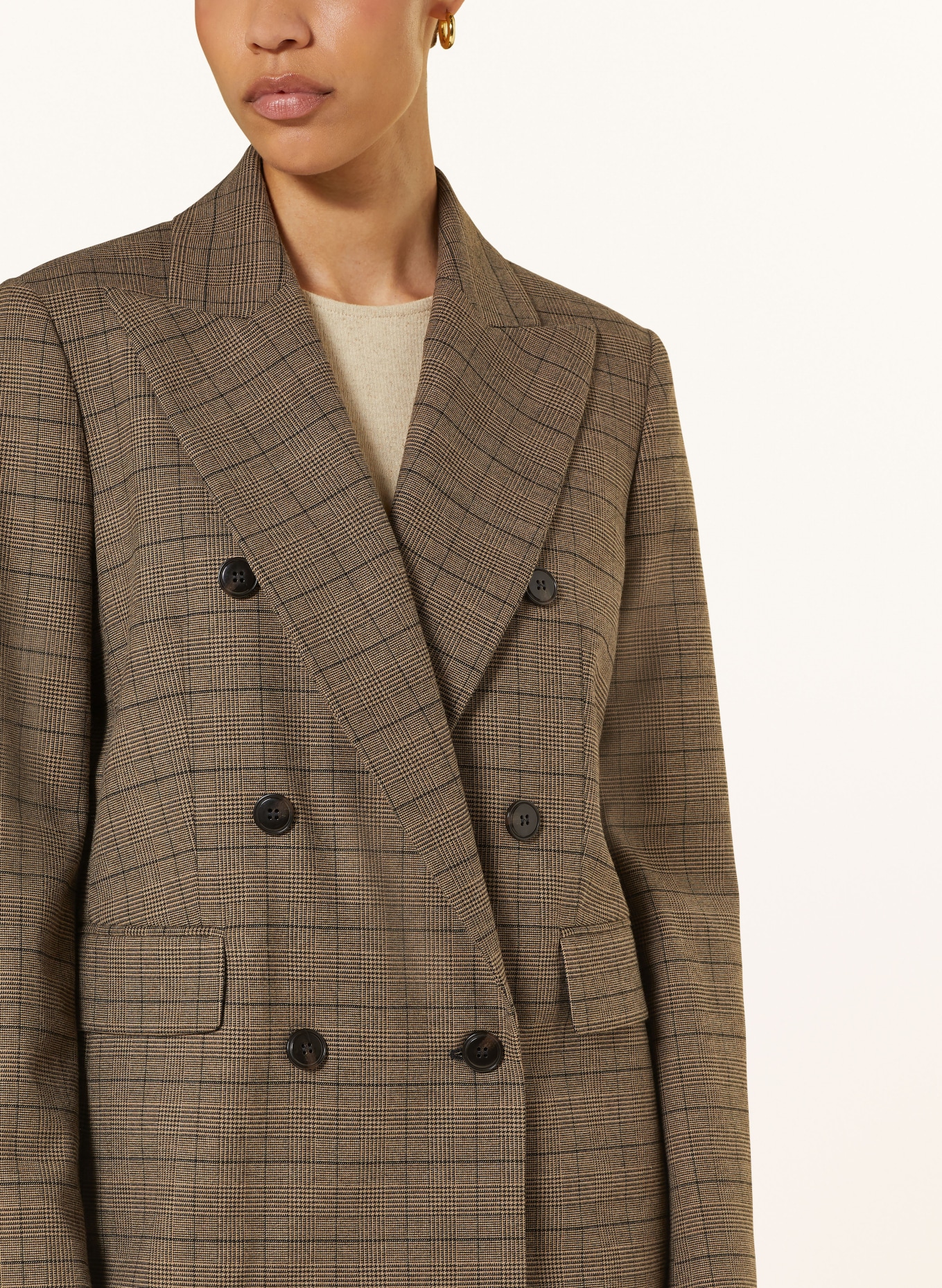 MAX & Co. Kalhoty INDICE: BÉŽOVÁ / HNĚDÁ