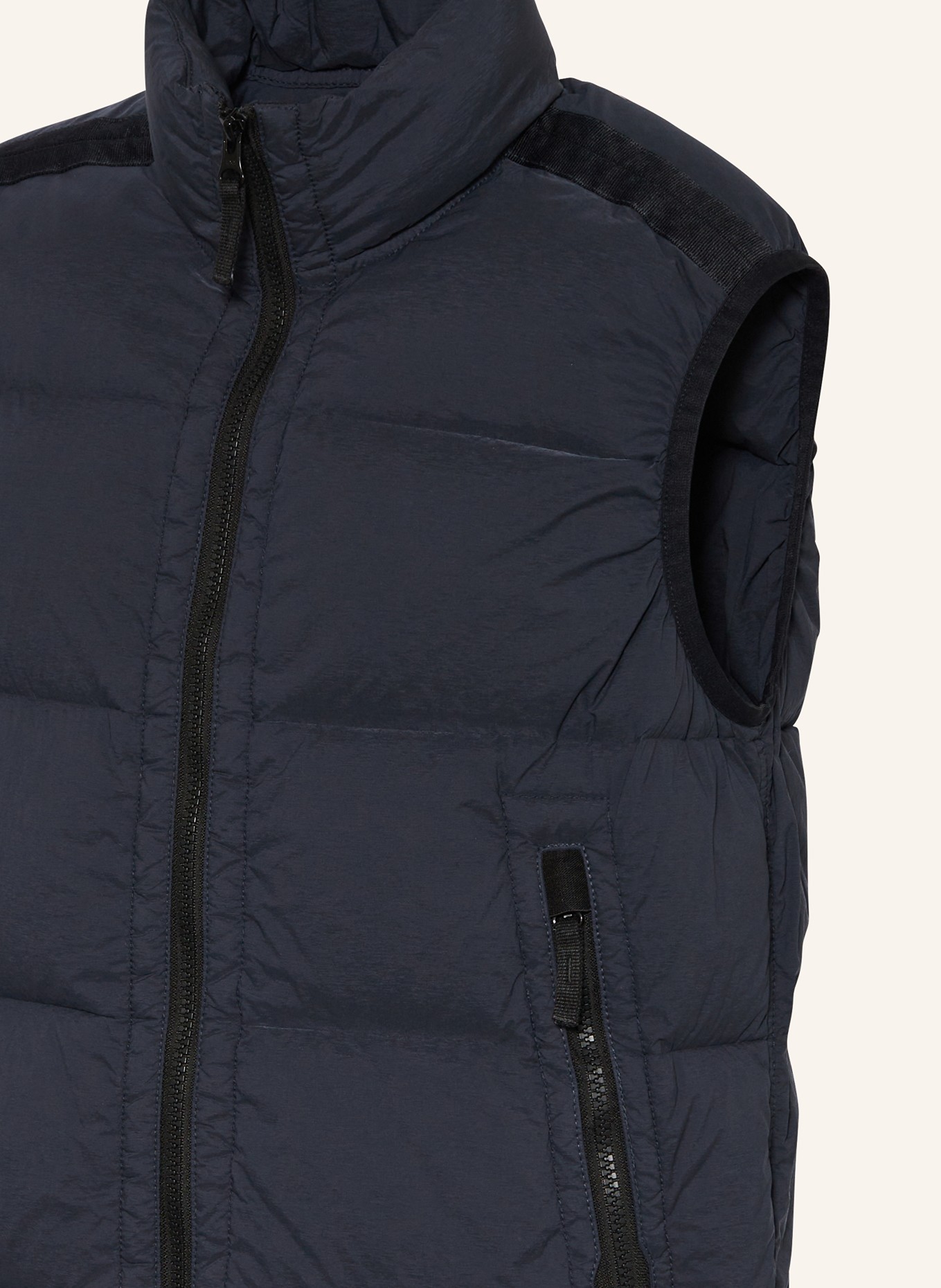 STONE ISLAND JUNIOR Daunenweste: DUNKELBLAU