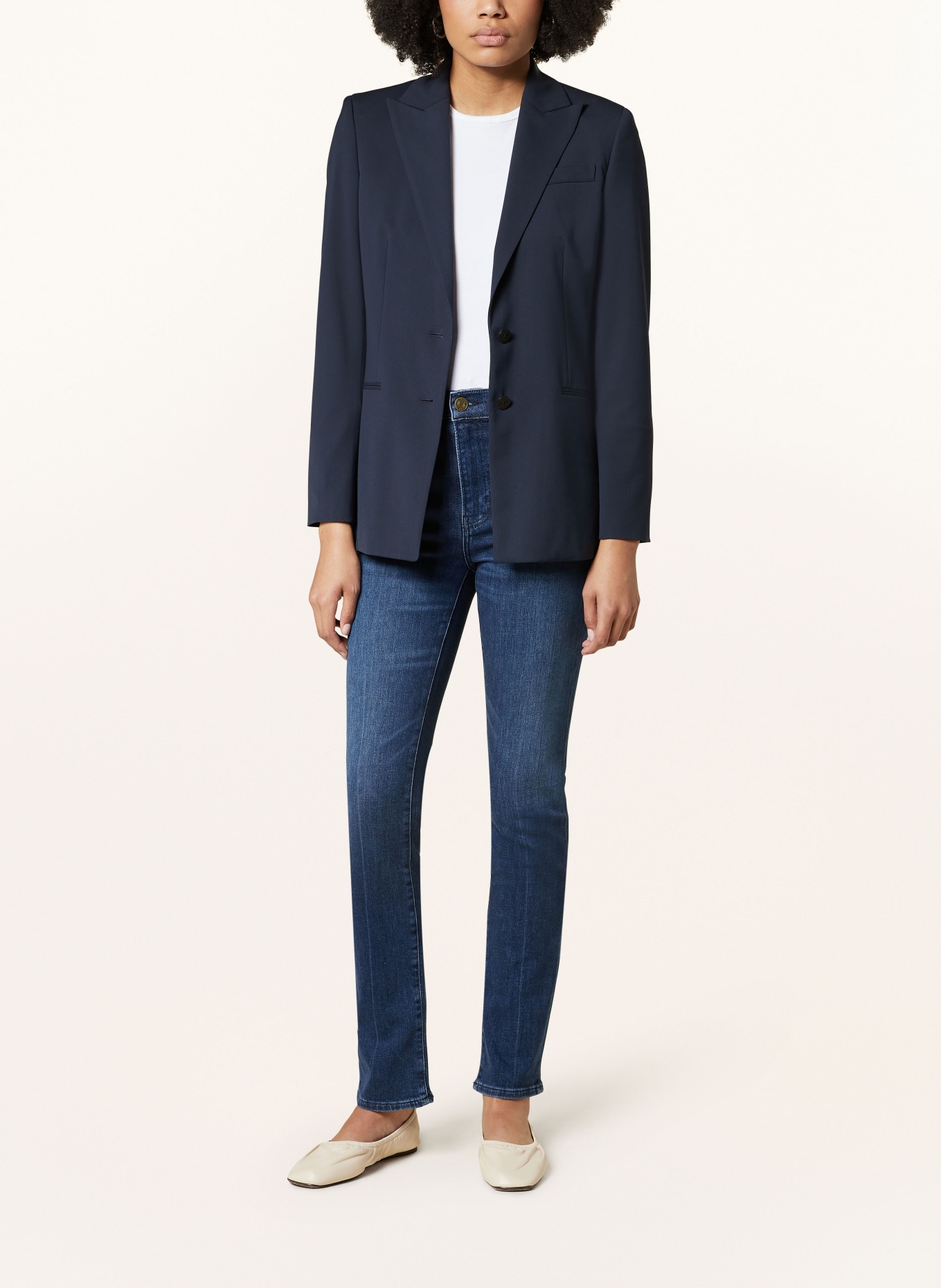 FRAME Straight jeans LE HIGH STRAIGHT LONG, Color: CLVN CALVIN (Image 2)