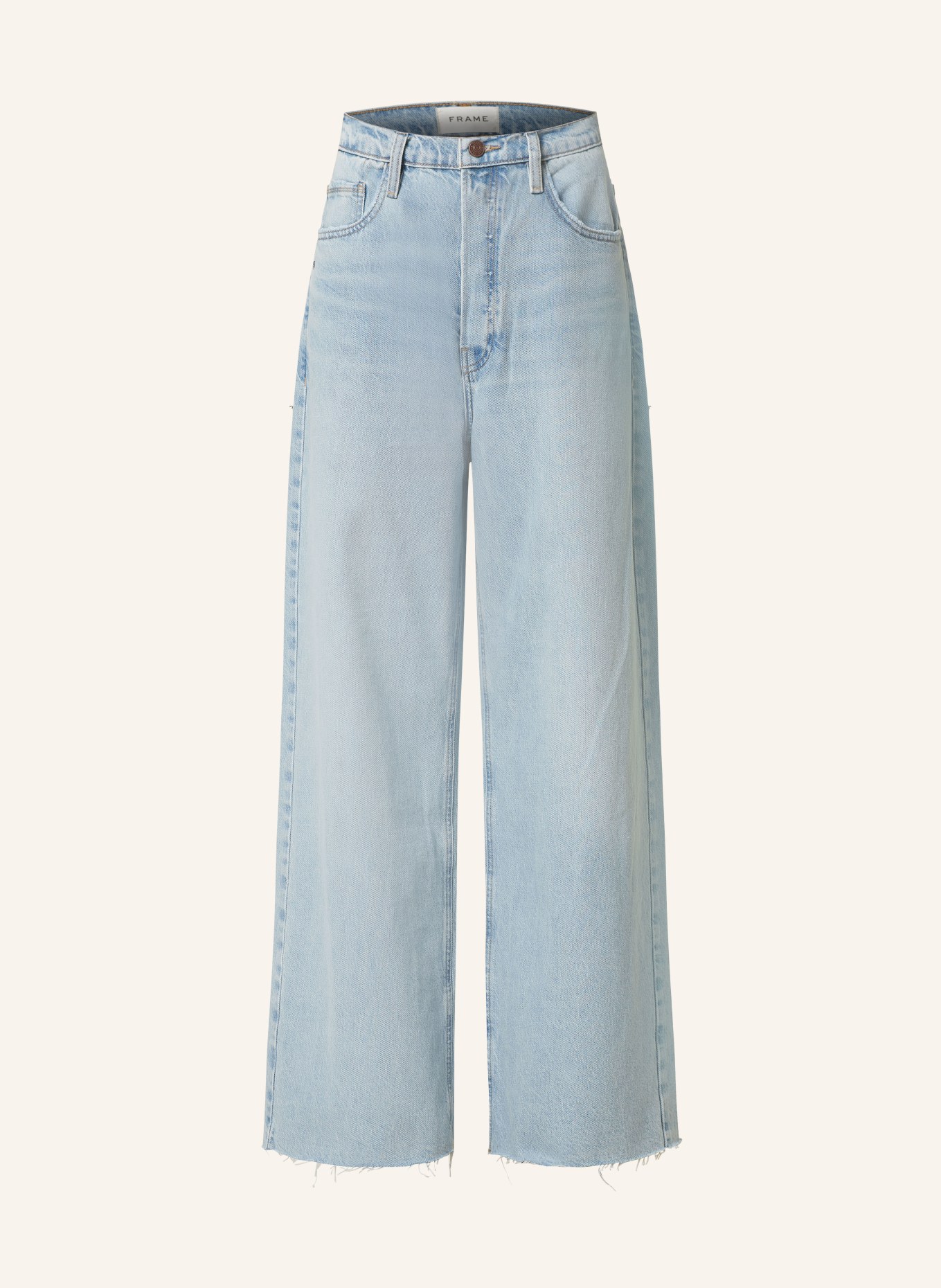 FRAME Straight jeans LE LOW, Color: FZIG FIZZ INDIGO (Image 1)