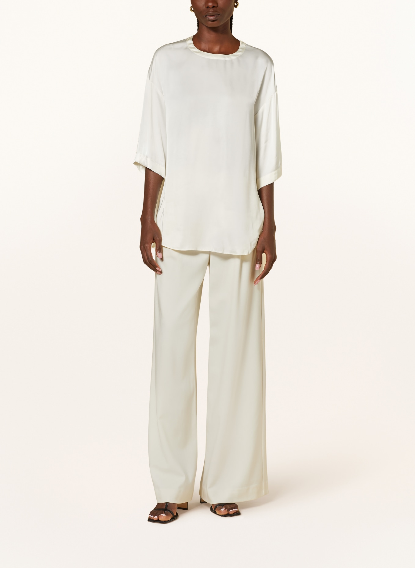 REISS Shirt blouse ANYA in satin, Color: WHITE (Image 2)