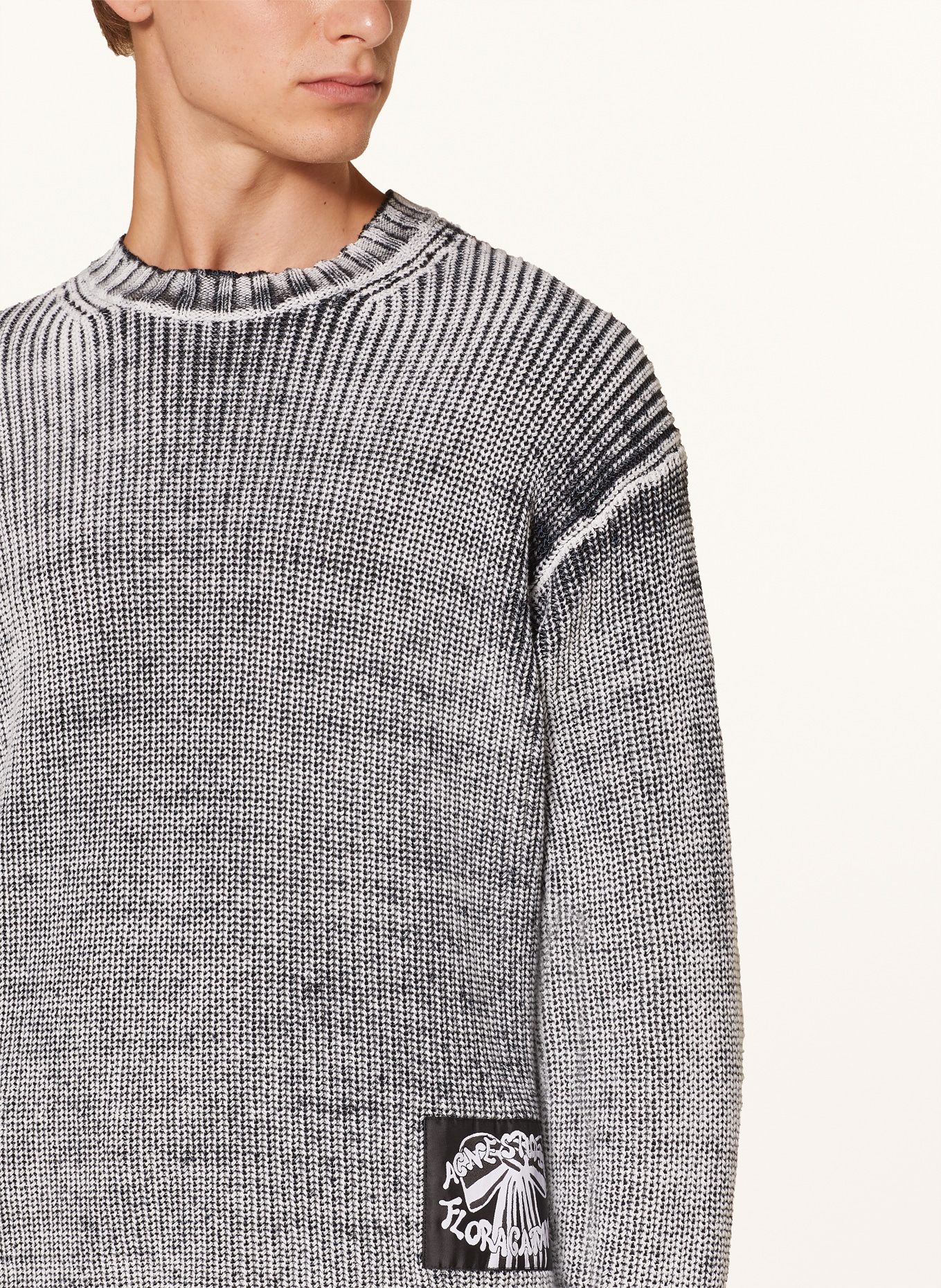 Acne Studios Sweater, Color: BLACK/ WHITE (Image 4)