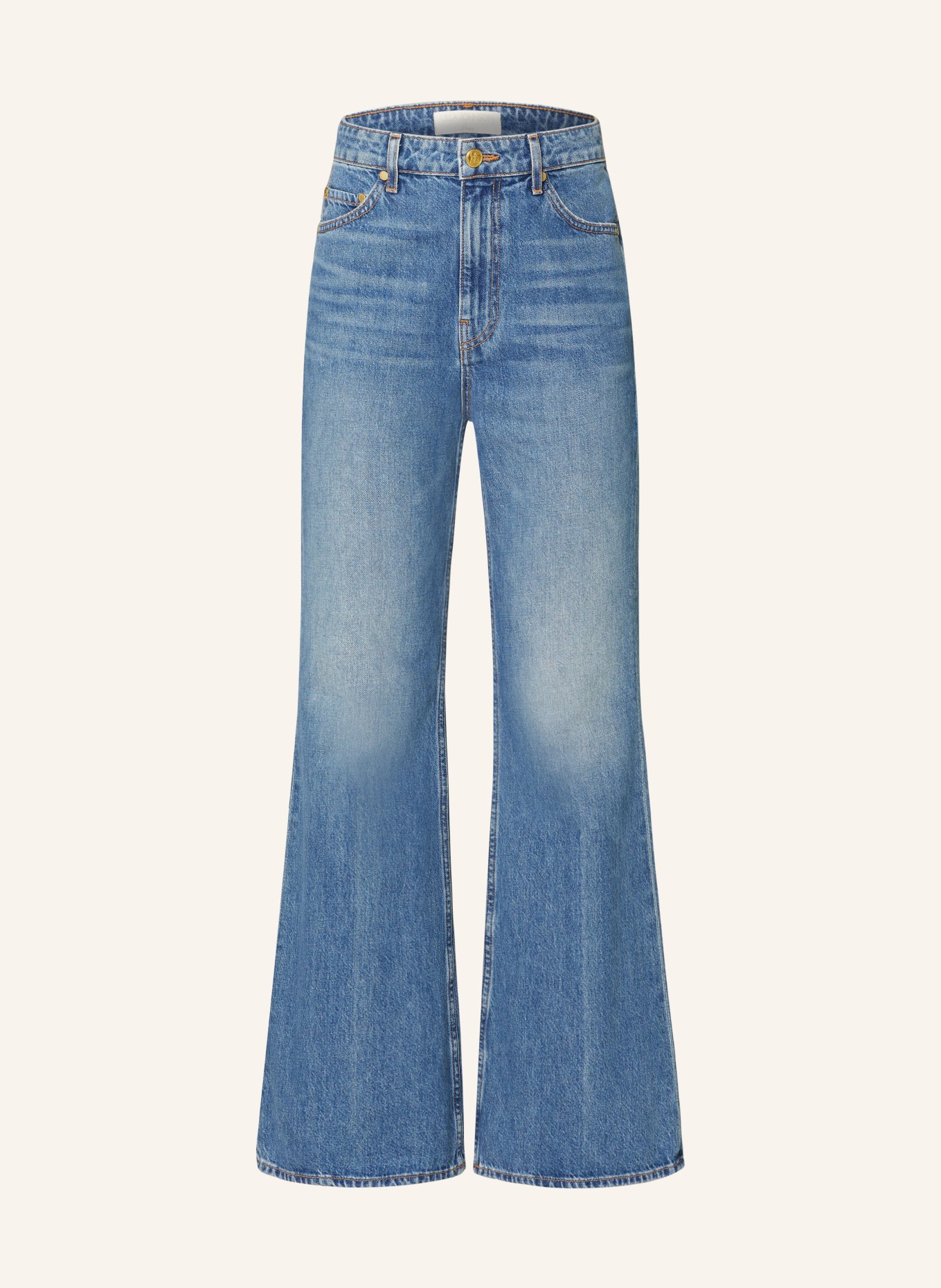 ULLA JOHNSON Bootcut jeans MARTINE, Color: DNBMI DANUBE MEDIUM INDIGO WASH (Image 1)