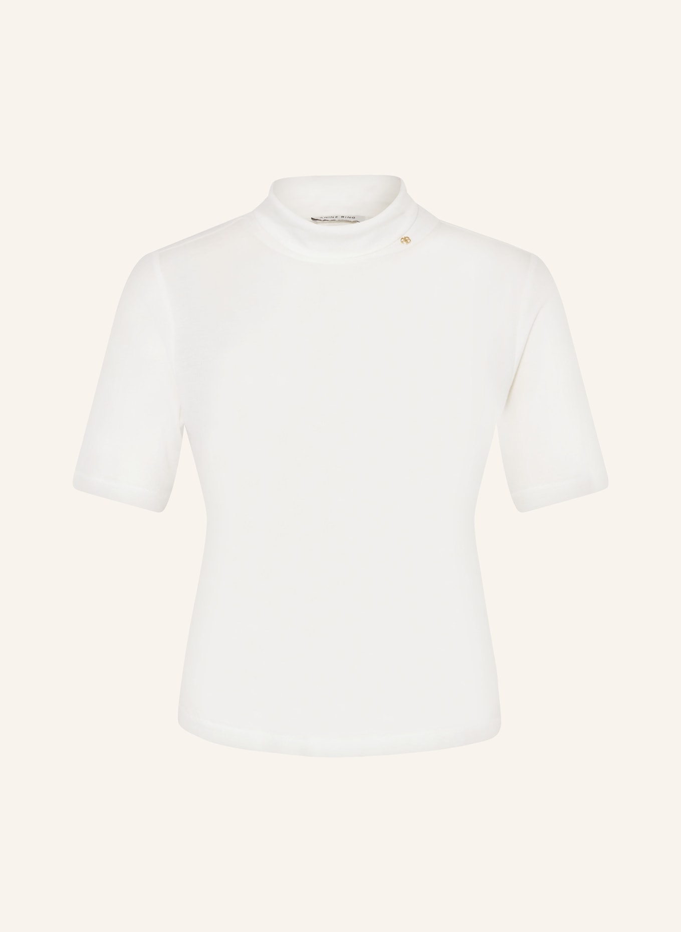 ANINE BING Turtleneck shirt, Color: WHITE (Image 1)