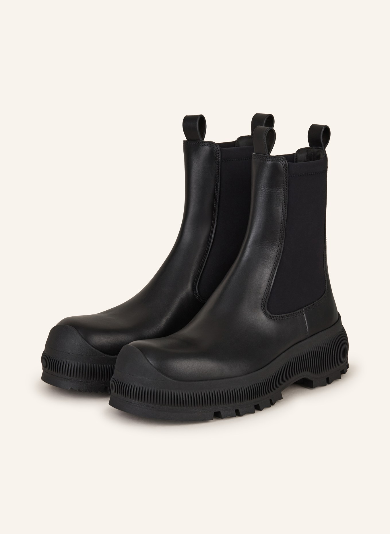 JIL SANDER Chelsea boots, Color: BLACK (Image 1)