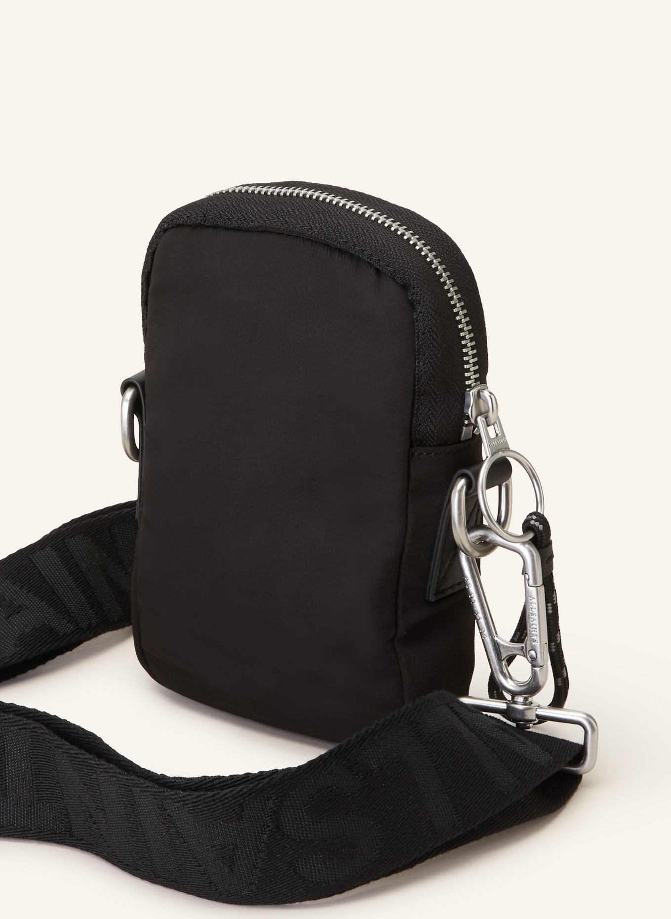 ALLSAINTS Smartphone bag ZUMO, Color: BLACK/ WHITE (Image 2)