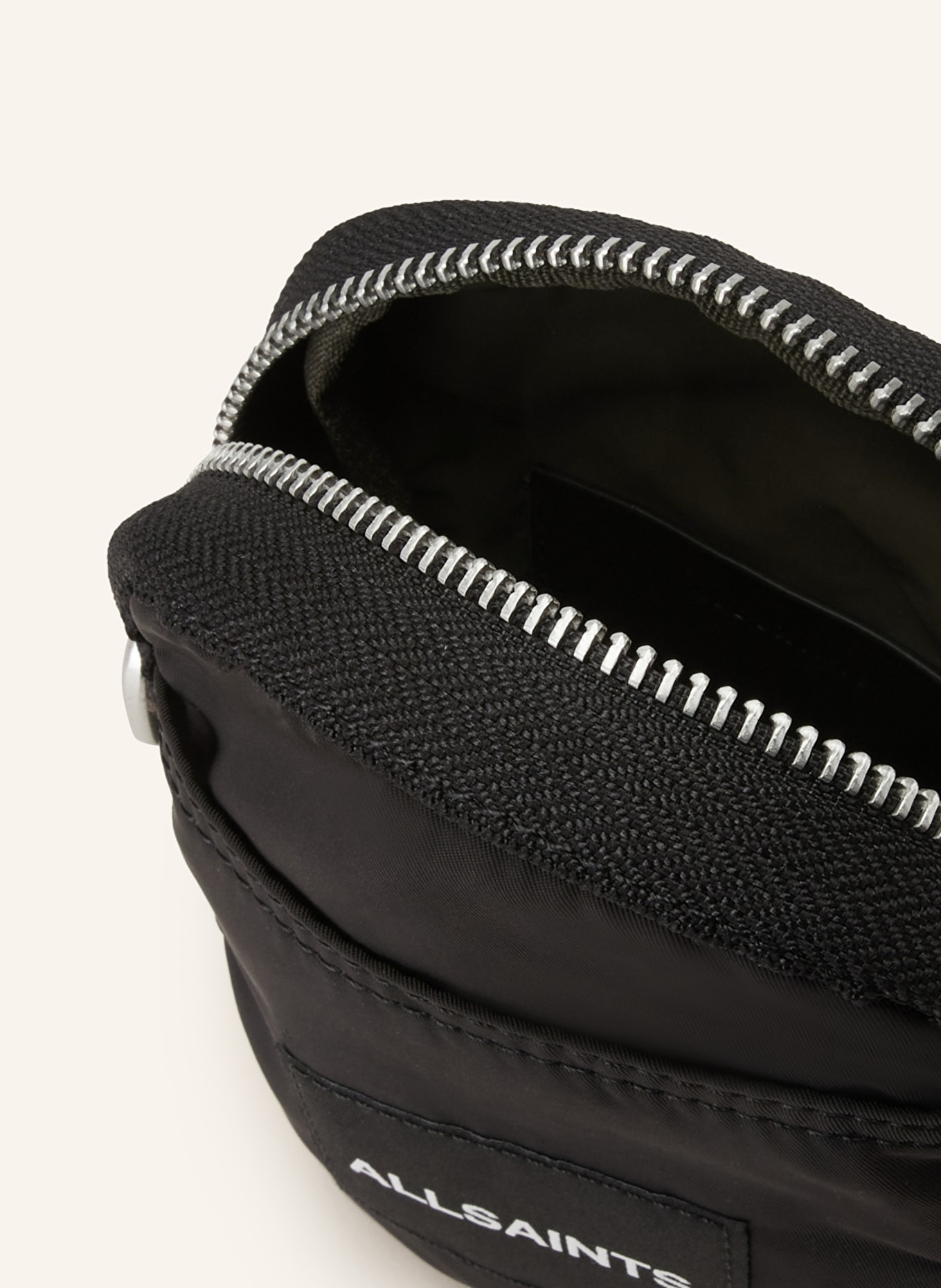 ALLSAINTS Smartphone bag ZUMO, Color: BLACK/ WHITE (Image 3)