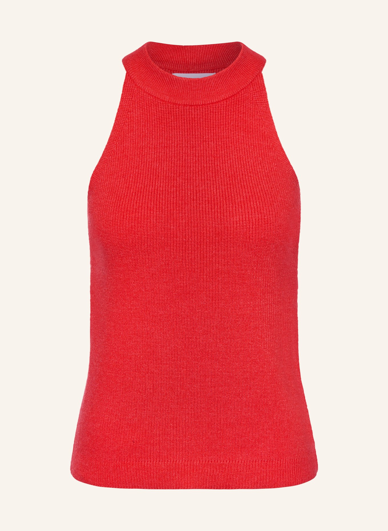 MSCH COPENHAGEN Knit top MSCHSAGA, Color: RED (Image 1)