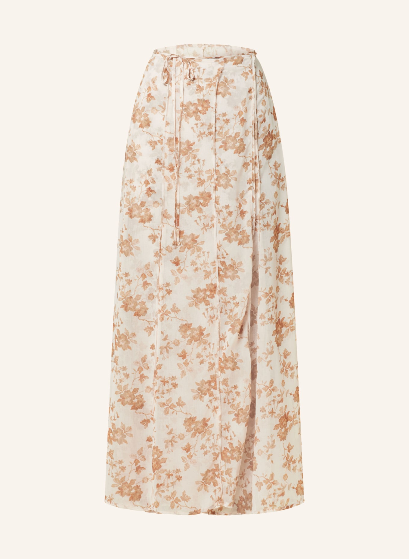 HOLZWEILER Wrap skirt IVY, Color: BROWN/ LIGHT BROWN (Image 1)