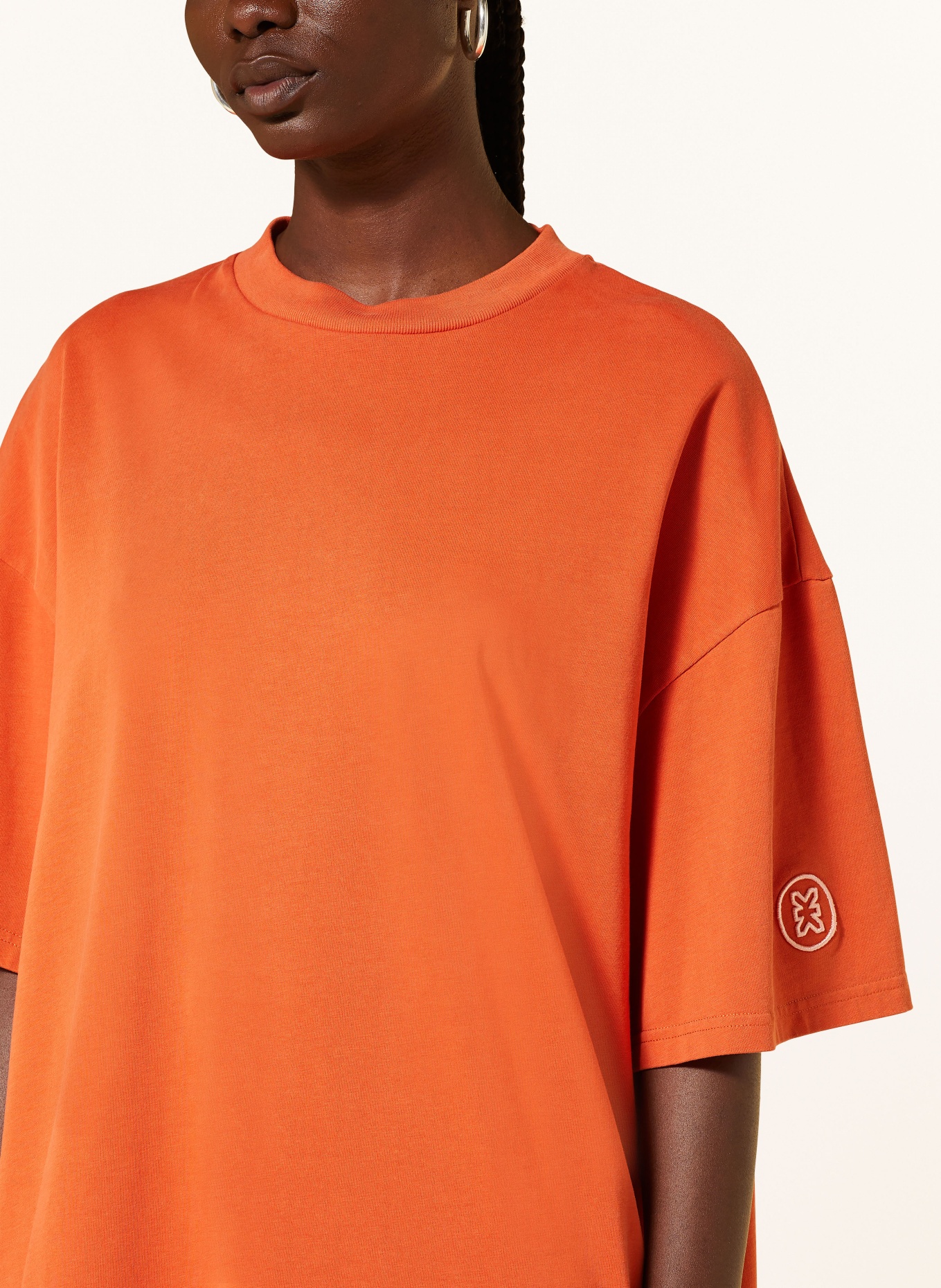 KARO KAUER T-shirt, Color: COGNAC/ LIGHT ORANGE (Image 4)