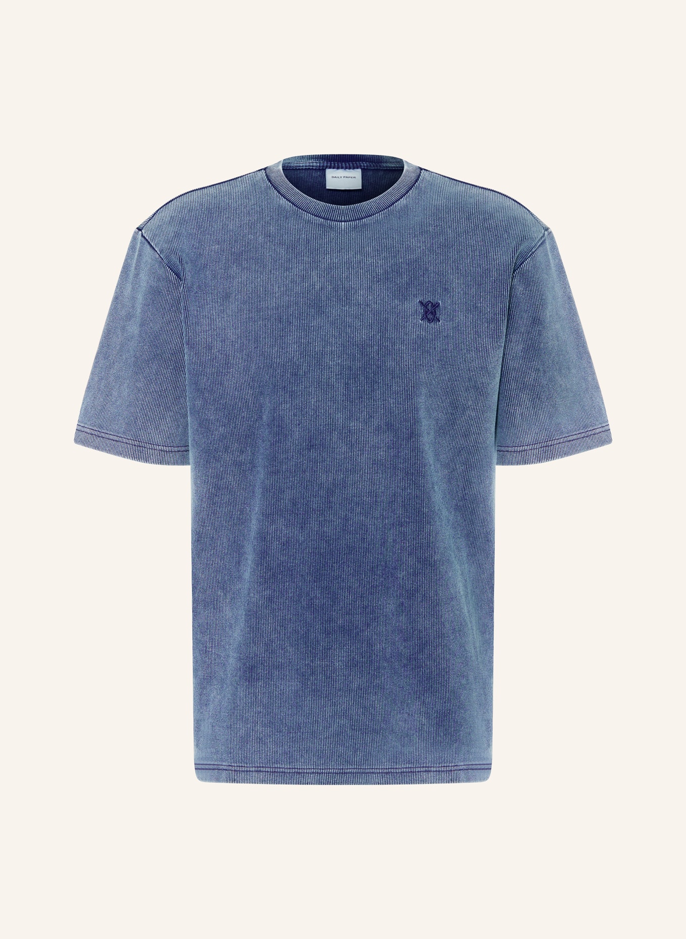 DAILY PAPER T-shirt ABASI, Color: BLUE (Image 1)