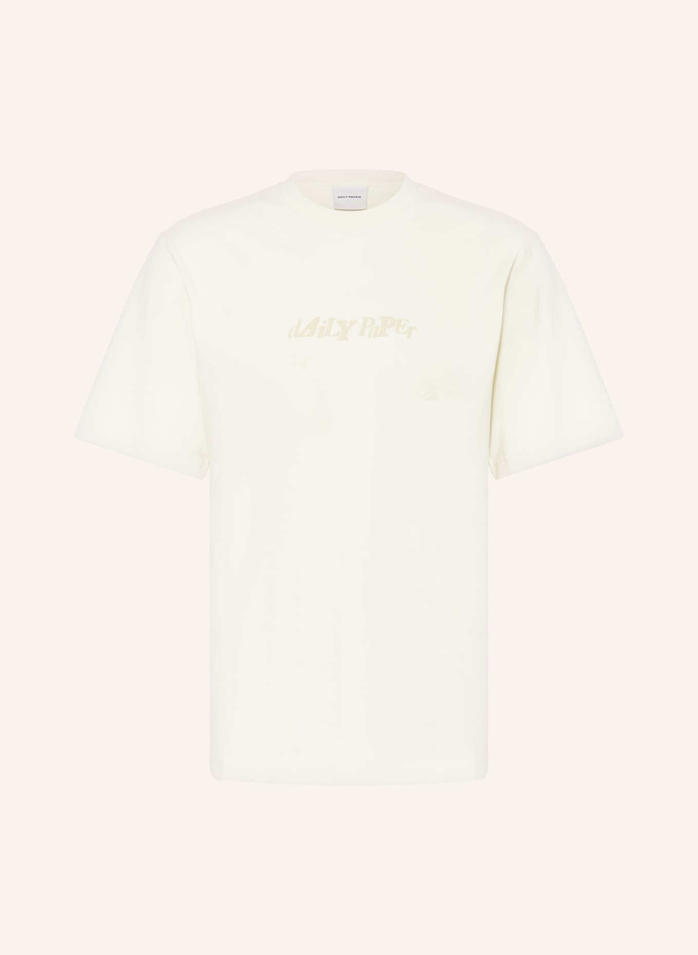 DAILY PAPER T-shirt UNIFIED TYPE, Color: LIGHT YELLOW (Image 1)