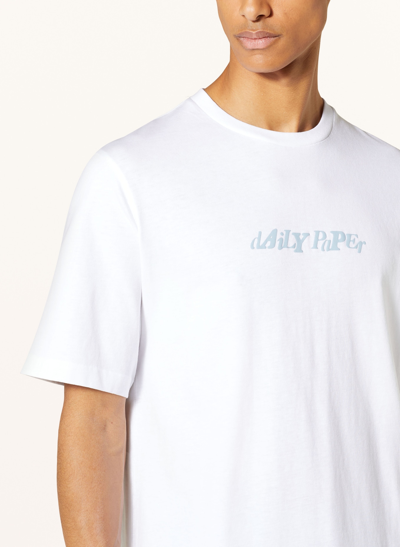 DAILY PAPER T-shirt UNIFIED TYPE, Color: WHITE (Image 4)