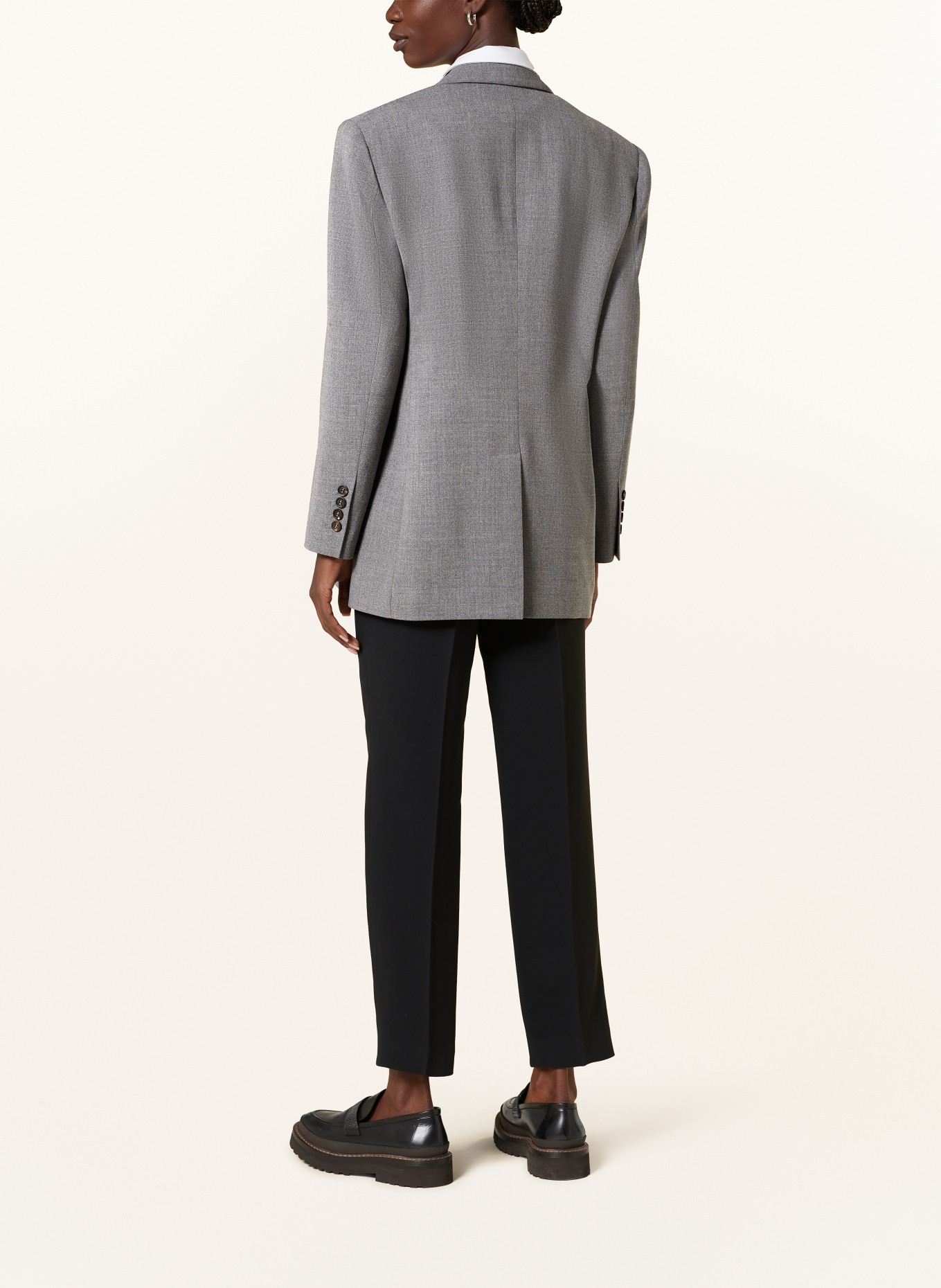 BRUNELLO CUCINELLI Longblazer: GRAU