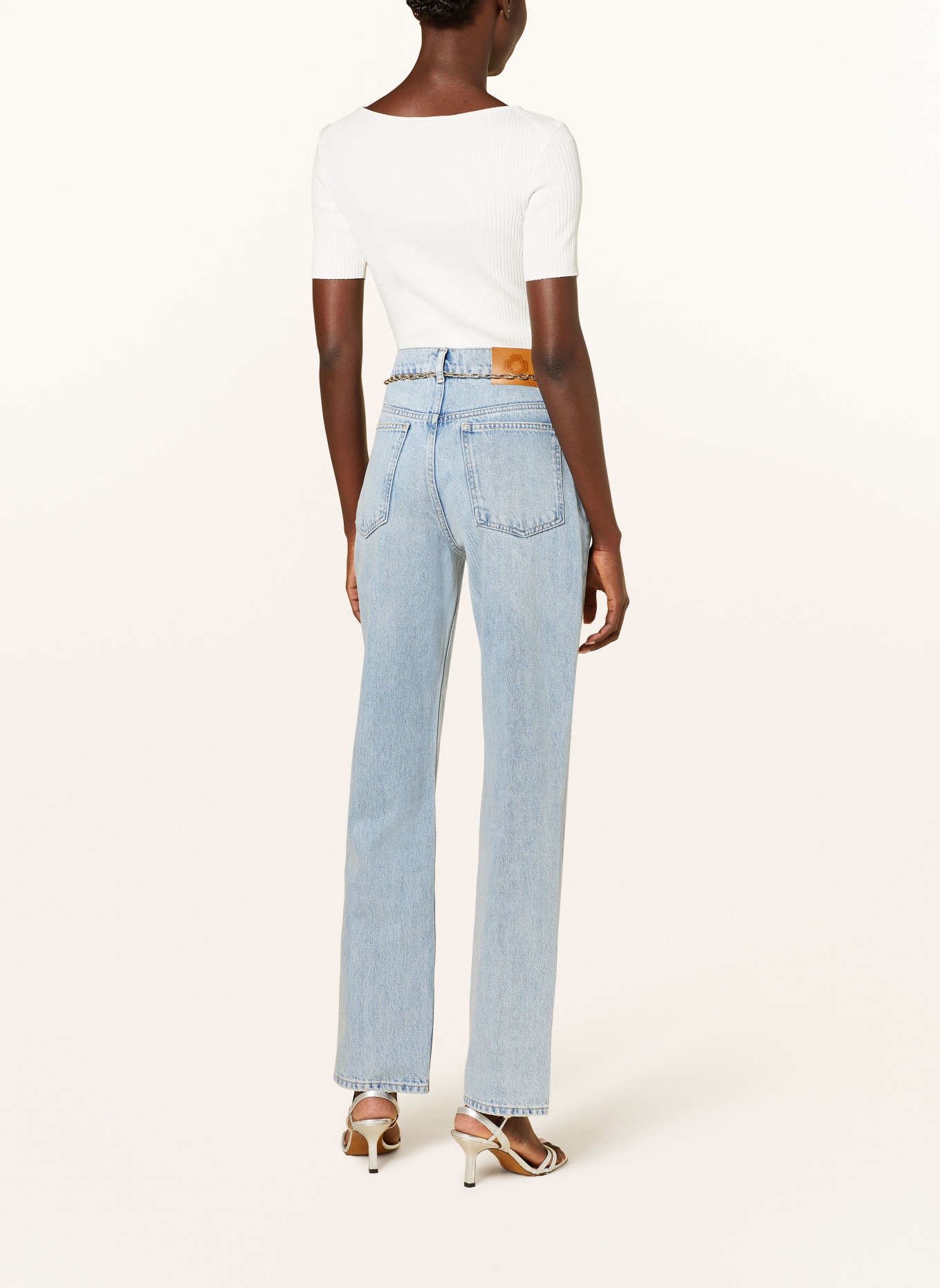 maje Straight Jeans, Farbe: 0201 BLUE (Bild 3)