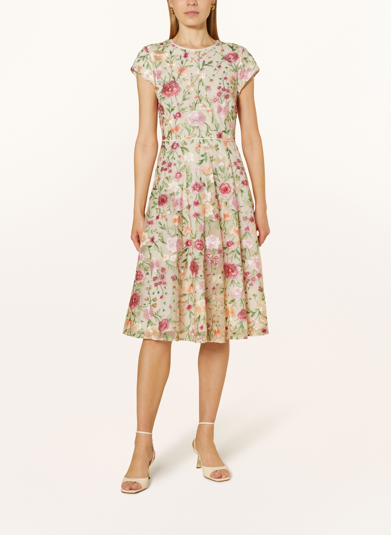 Spitzenkleid rosé Outlet
