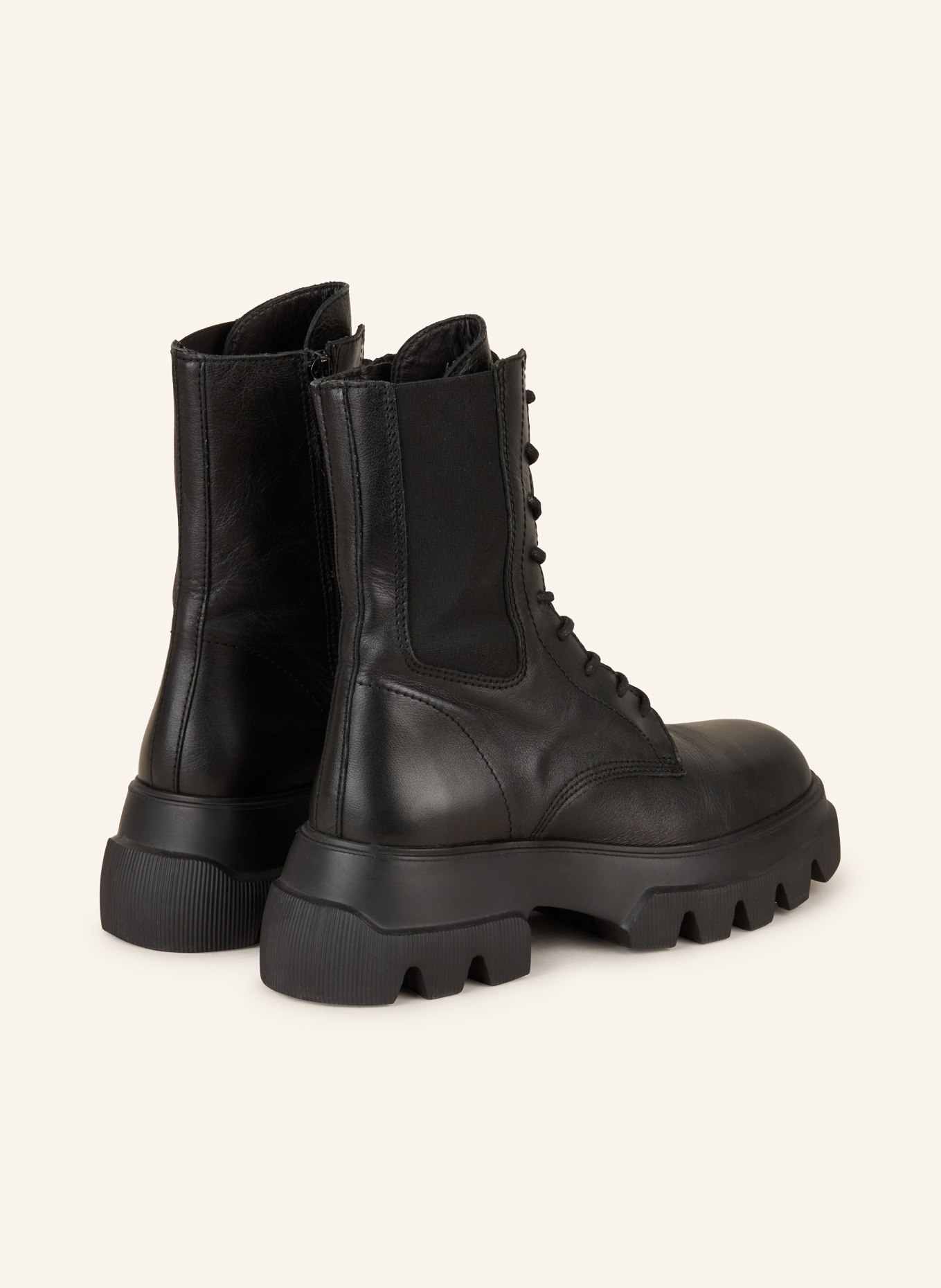COPENHAGEN Lace-up boots, Color: BLACK (Image 2)