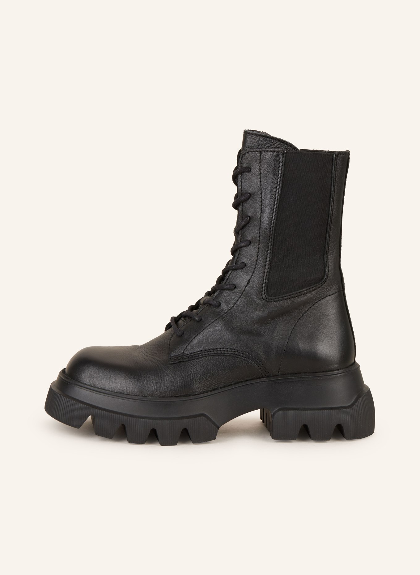 COPENHAGEN Lace-up boots, Color: BLACK (Image 4)