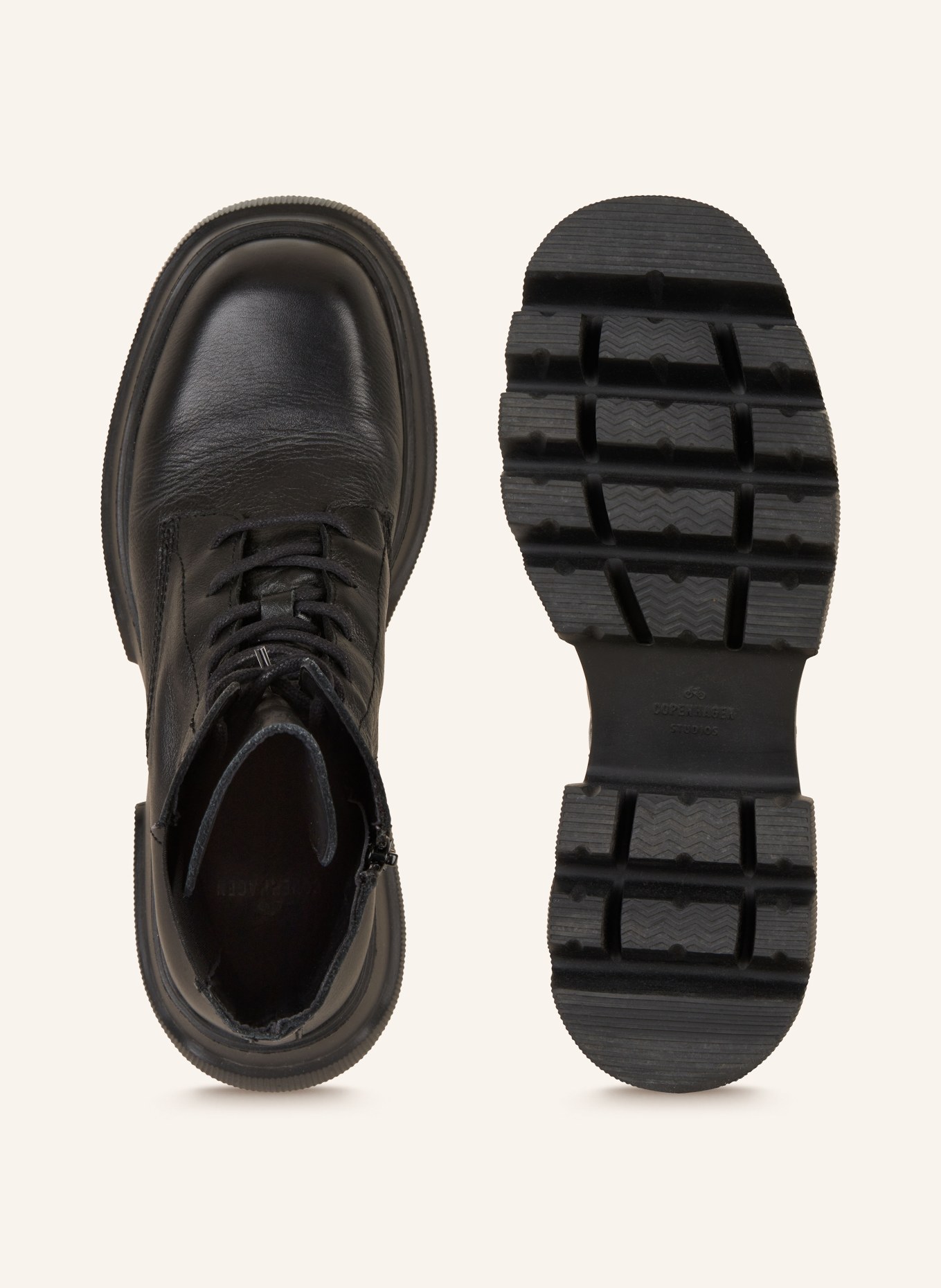 COPENHAGEN Lace-up boots, Color: BLACK (Image 6)