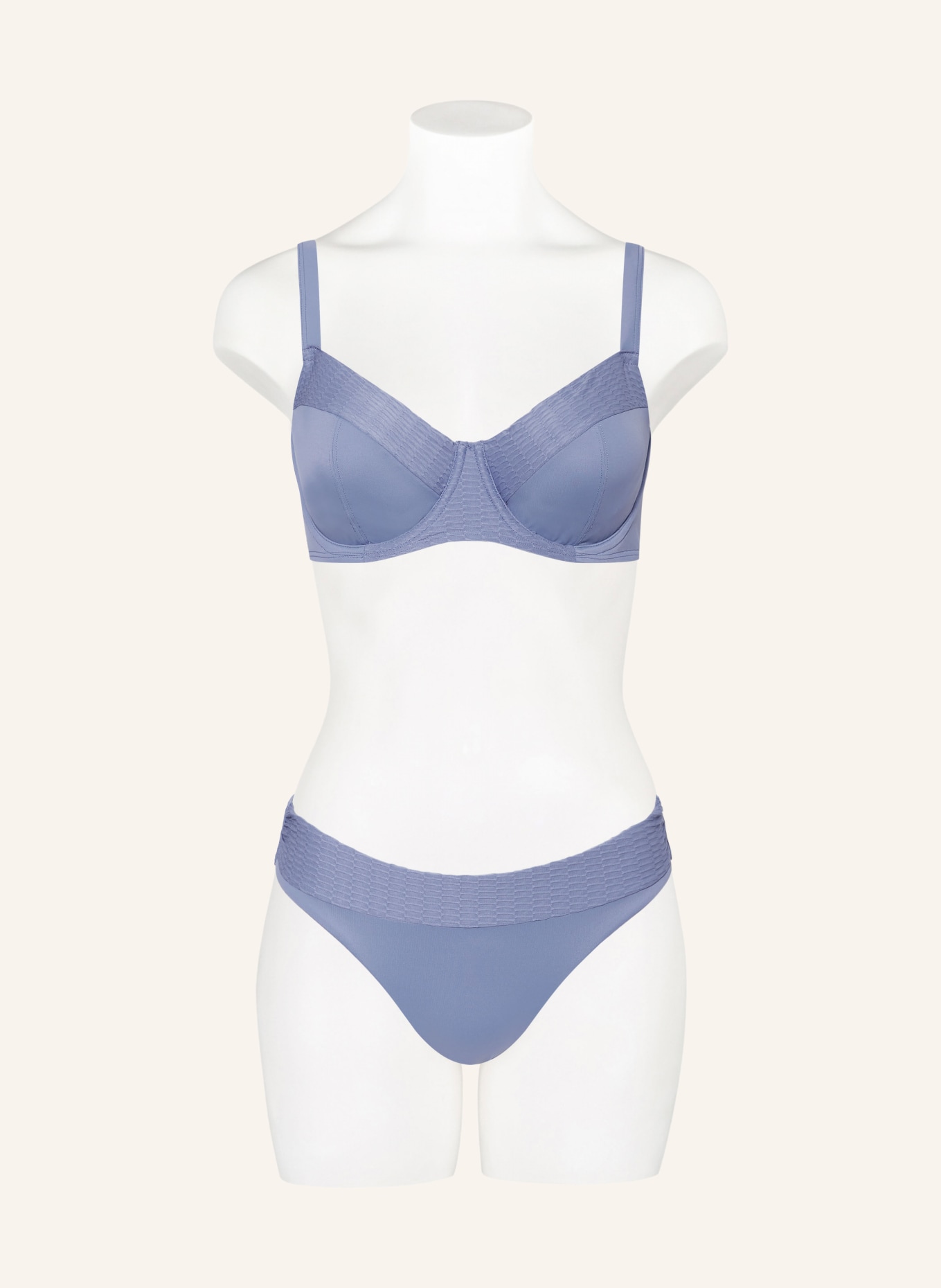 FEMILET Underwired bikini top BONAIRE, Color: BLUE GRAY (Image 2)