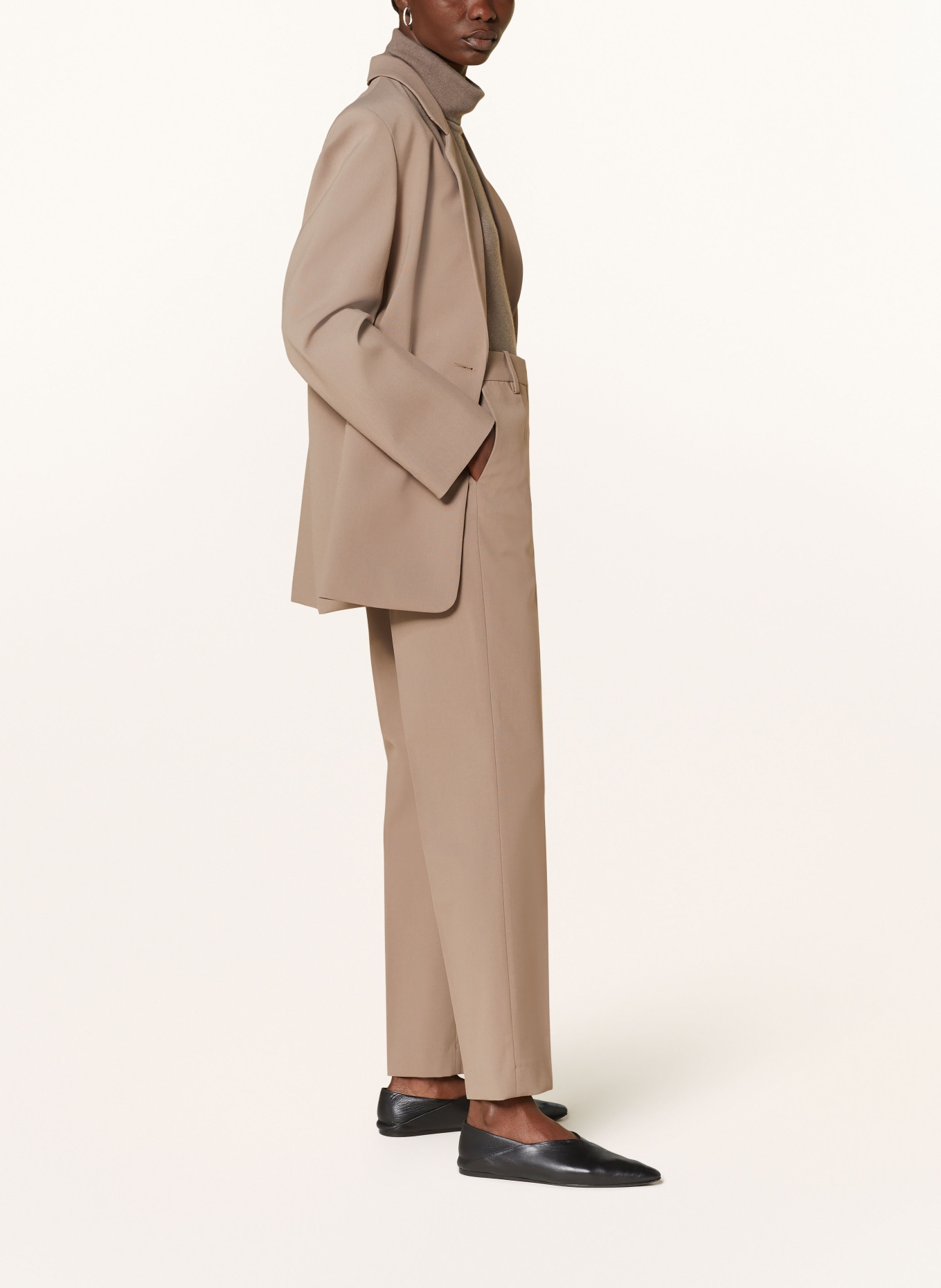 BY MALENE BIRGER Trousers IGDA, Color: LIGHT BROWN (Image 4)