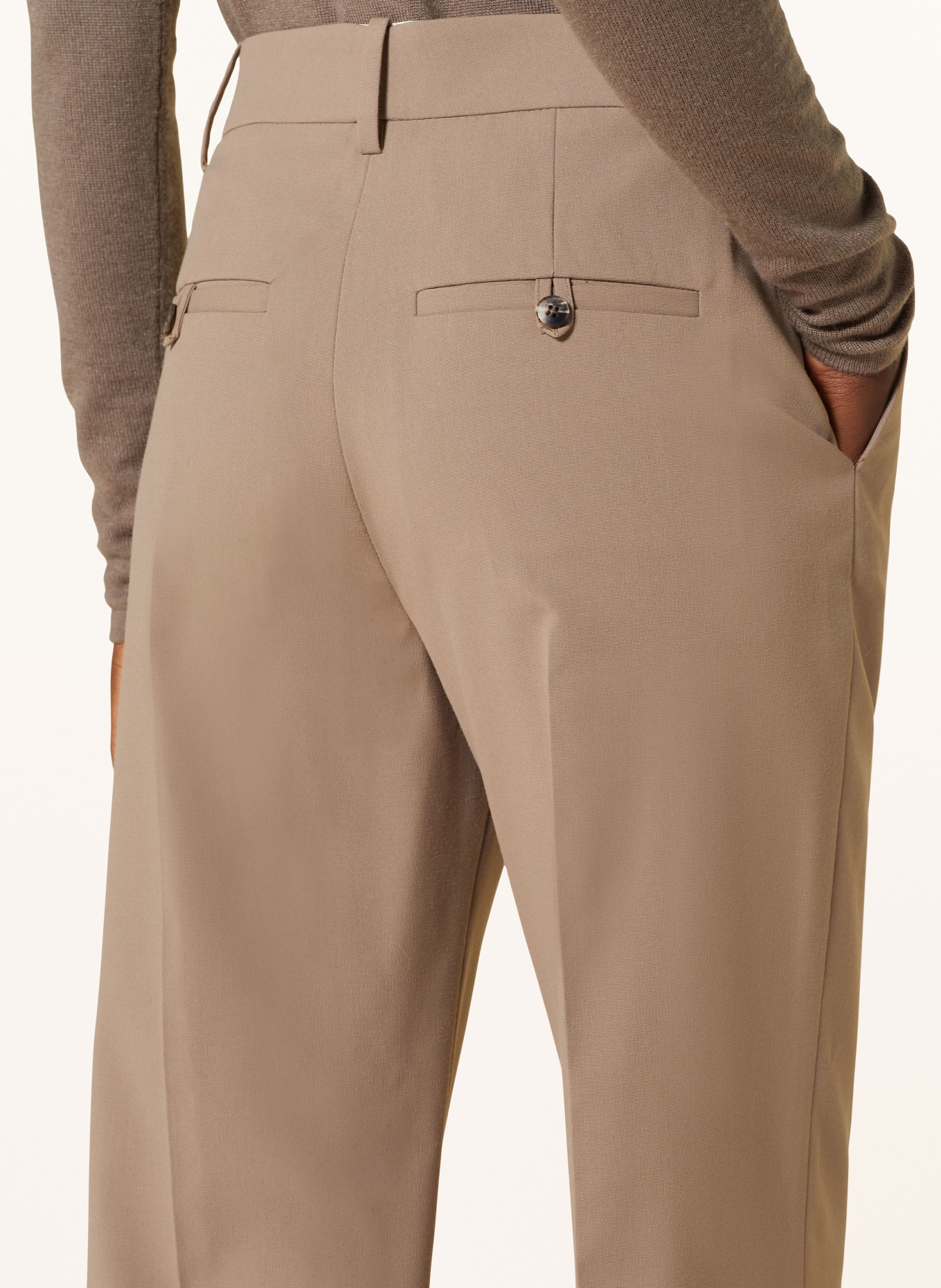 BY MALENE BIRGER Trousers IGDA, Color: LIGHT BROWN (Image 5)