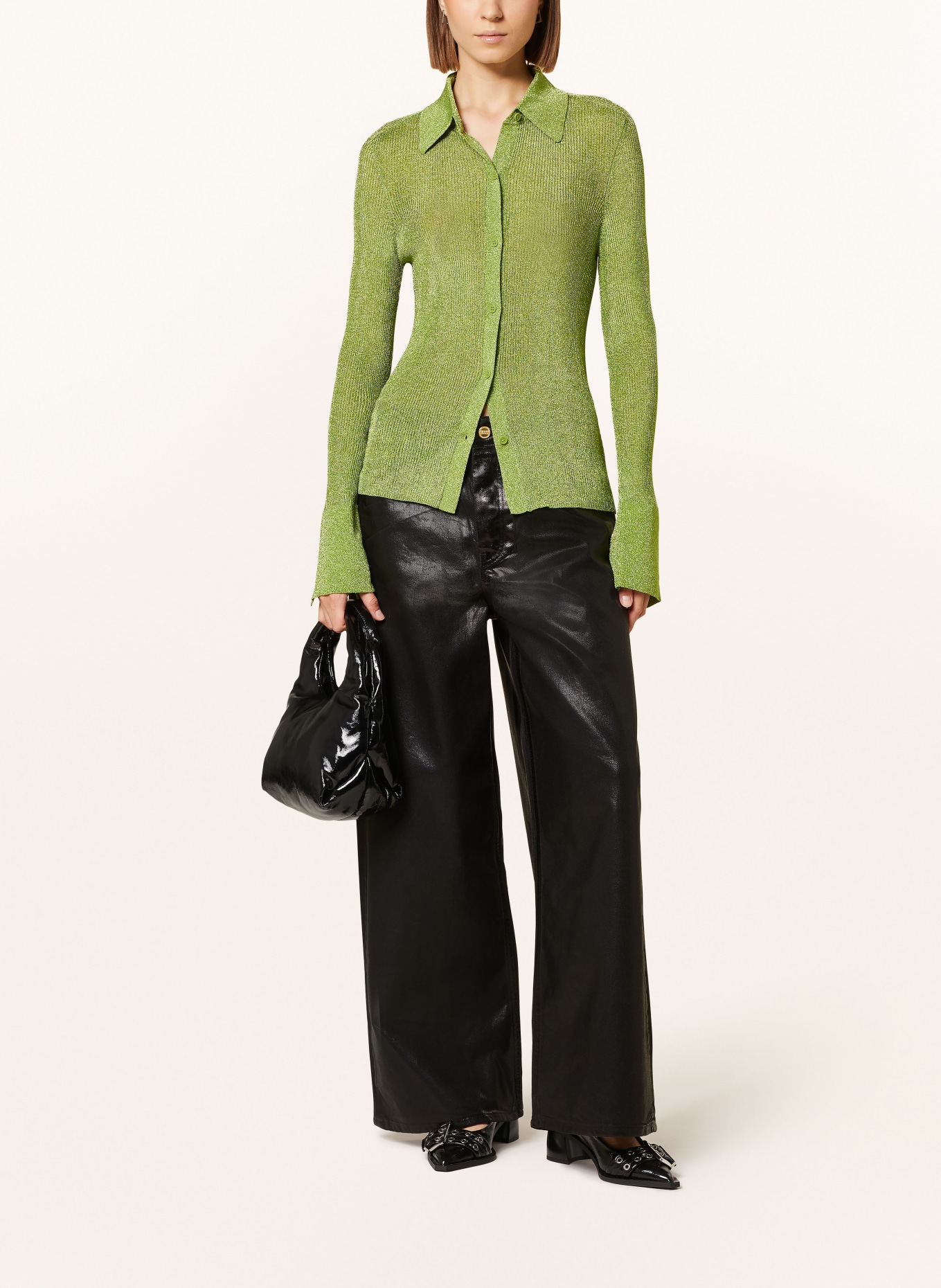 Cos green cardigan shop