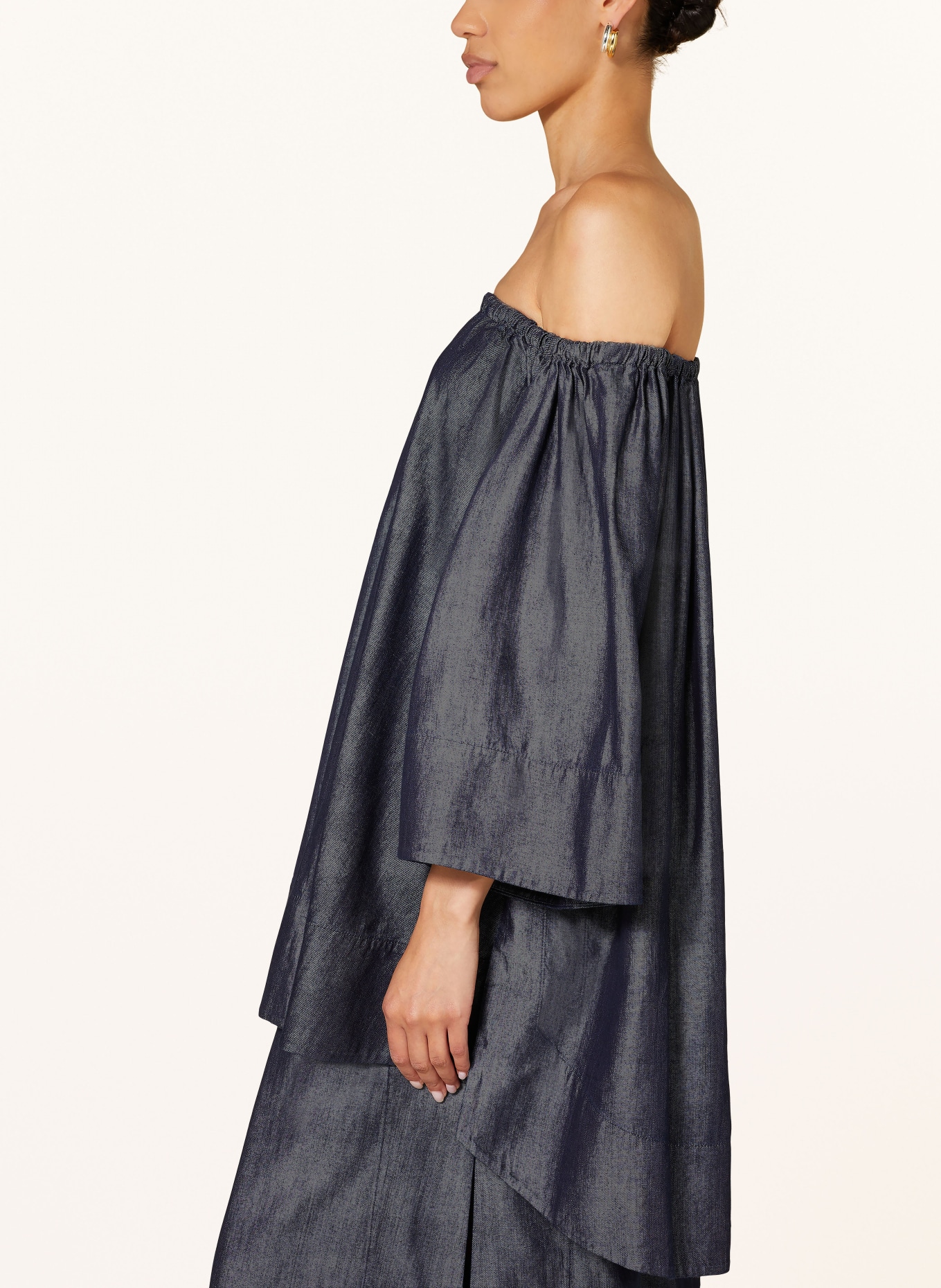 Cos bluse dunkelblau Clearance