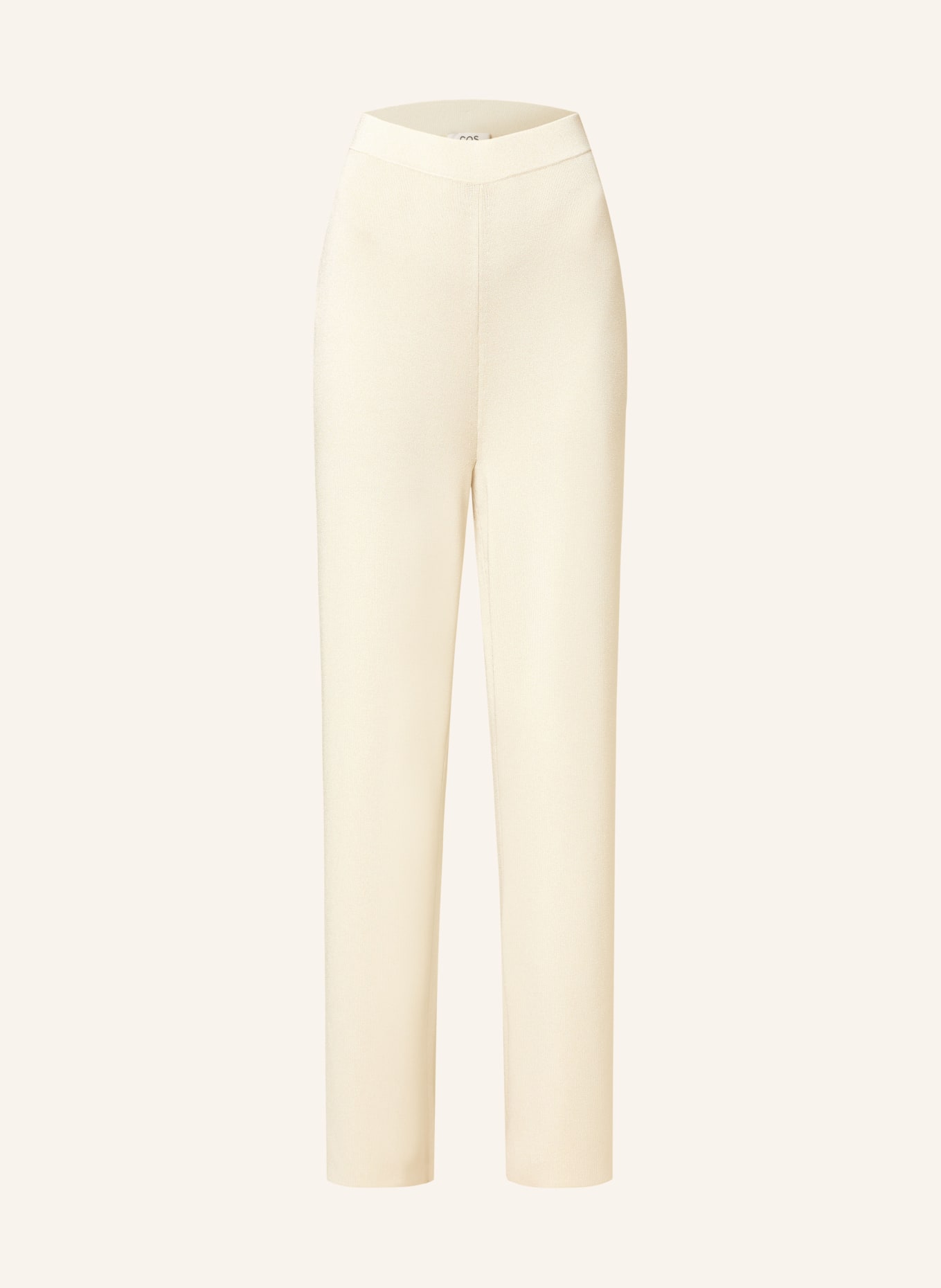 COS Wide leg trousers, Color: ECRU (Image 1)