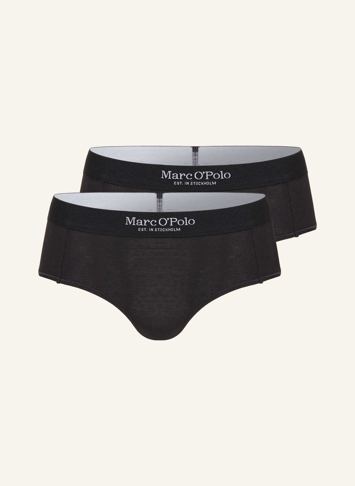 Marc O'Polo 2-pack panties, Color: BLACK (Image 1)