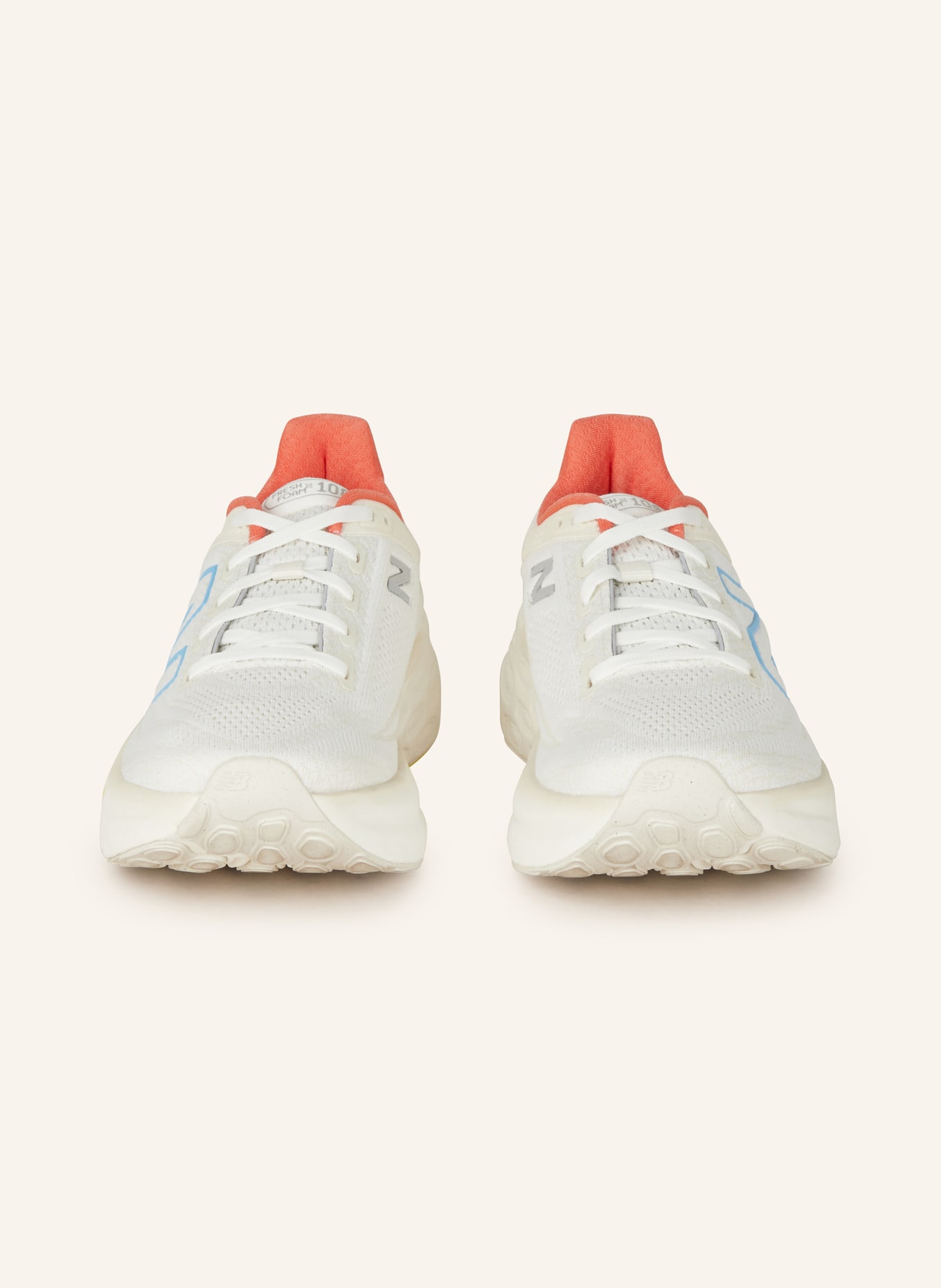 new balance Running shoes FRESH FOAM X 1080 V13, Color: WHITE/ LIGHT BLUE (Image 3)