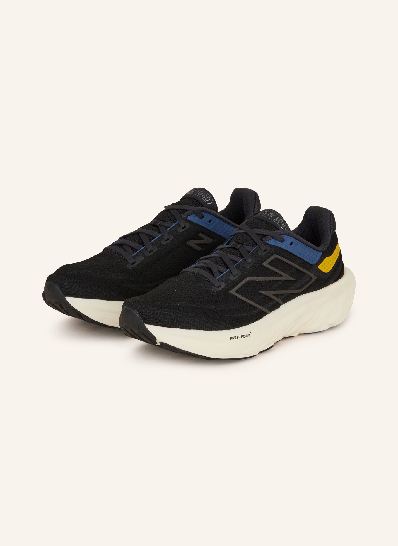 new balance Running shoes FRESH FOAM X 1080 V13, Color: BLACK/ BLUE (Image 1)