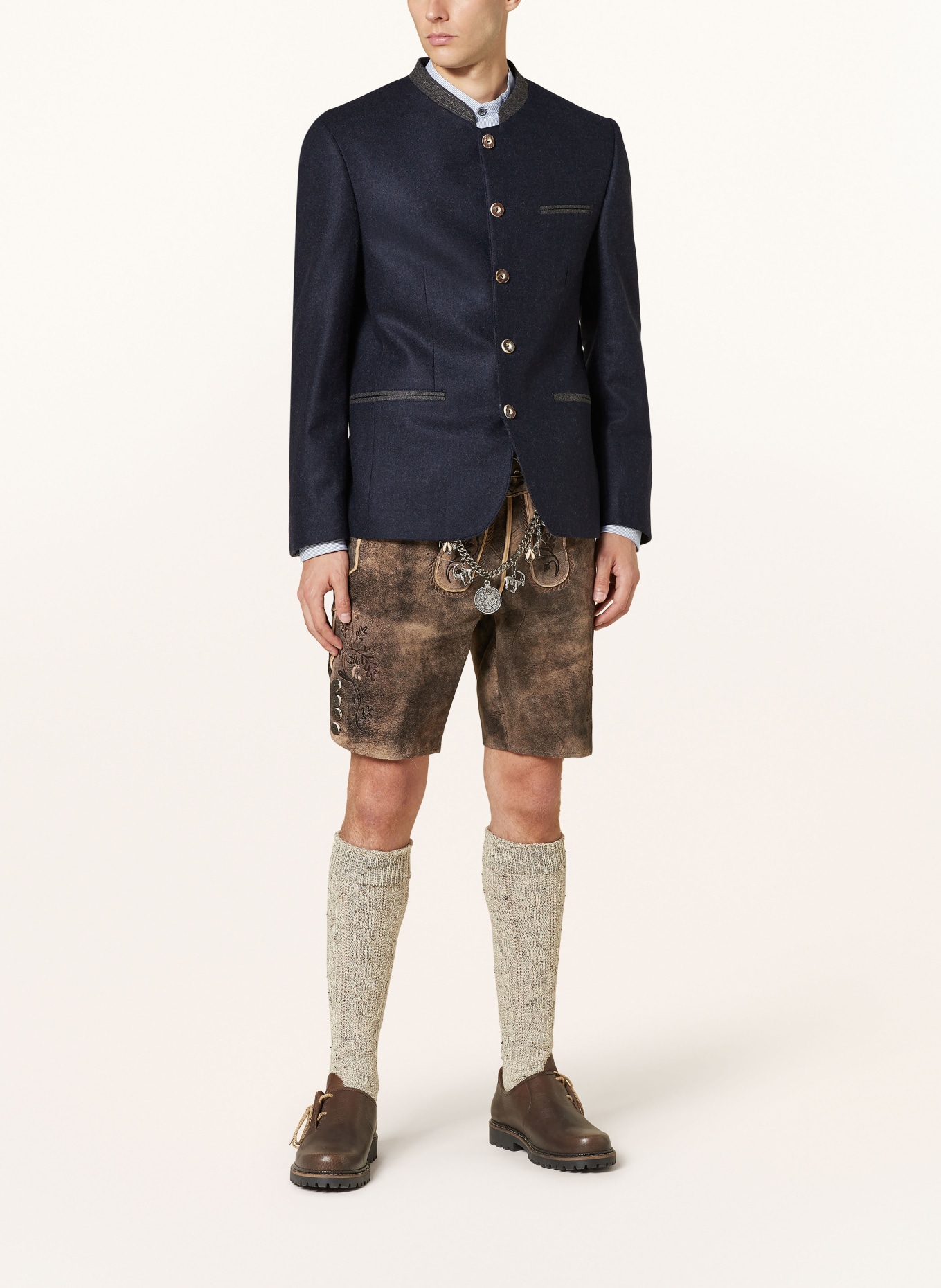 Johann & Johanna Kurtka ludowa typu janker: GRANATOWY