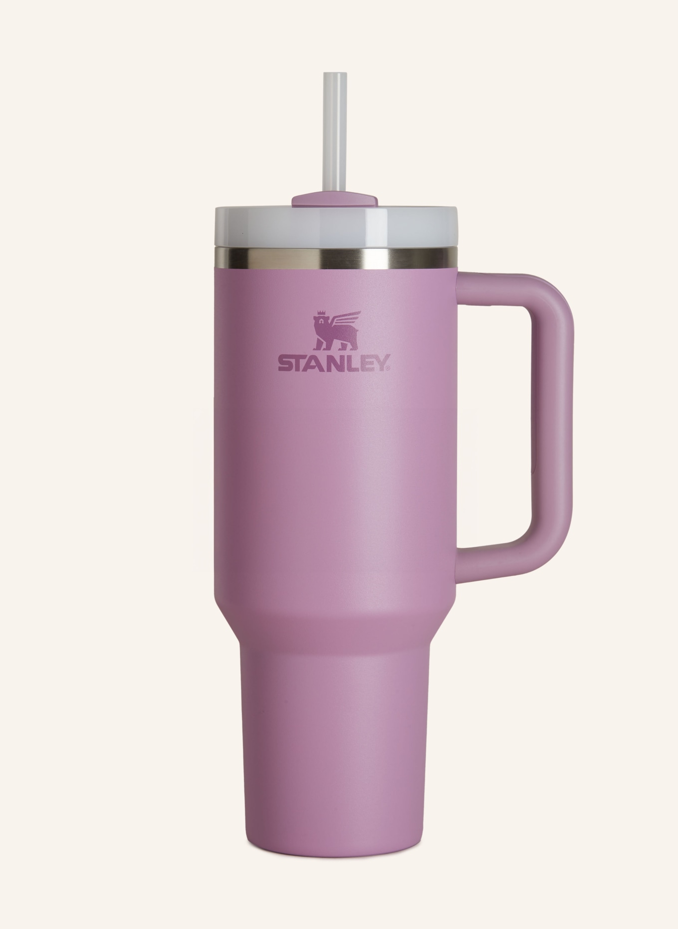 STANLEY Thermobecher THE QUENCHER H2.O FLOWSTATE™: ROSA/ HELLGRAU