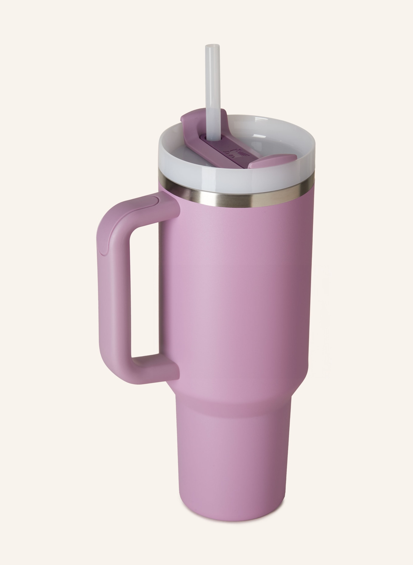 STANLEY Thermobecher THE QUENCHER H2.O FLOWSTATE™: ROSA/ HELLGRAU