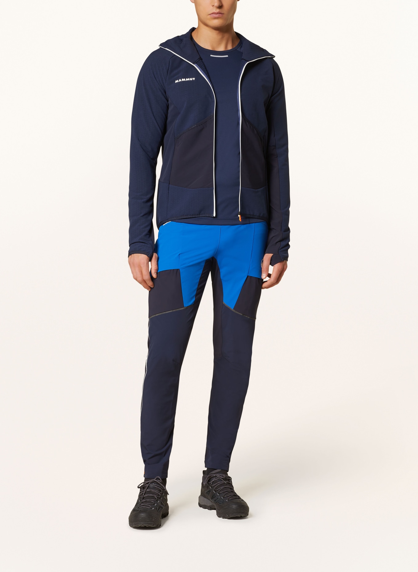 MAMMUT Hybrid-Jacke EIGER SPEED, Farbe: DUNKELBLAU (Bild 2)