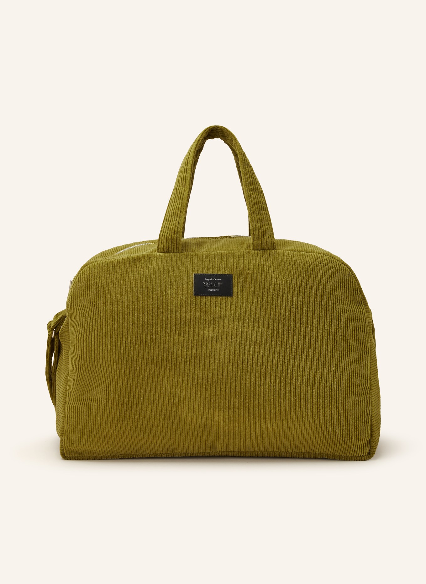 WOUF Weekend bag OLIVE made of corduroy, Color: OLIVE (Image 1)