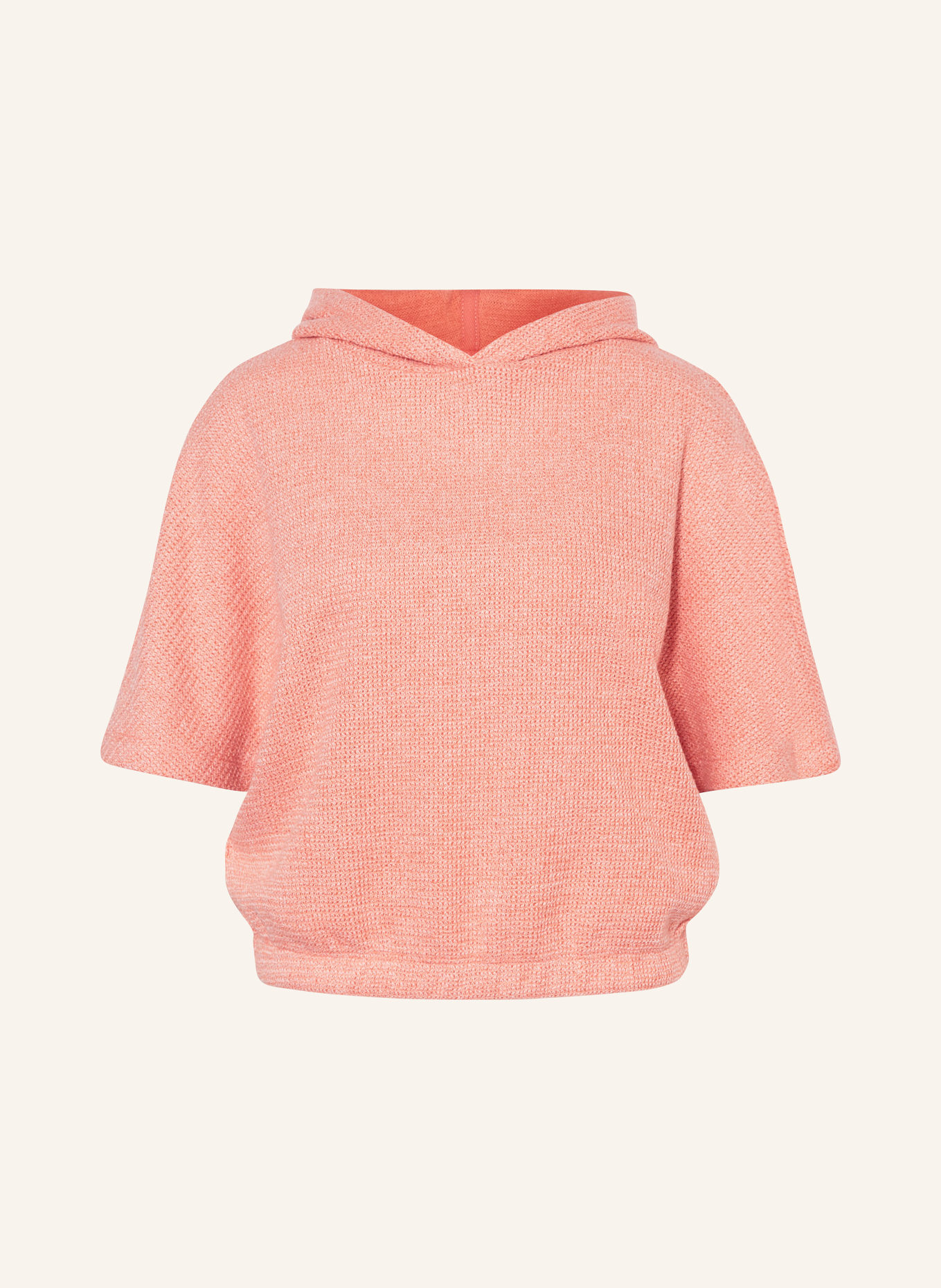 OPUS Knit hoodie GONNO, Color: ORANGE (Image 1)