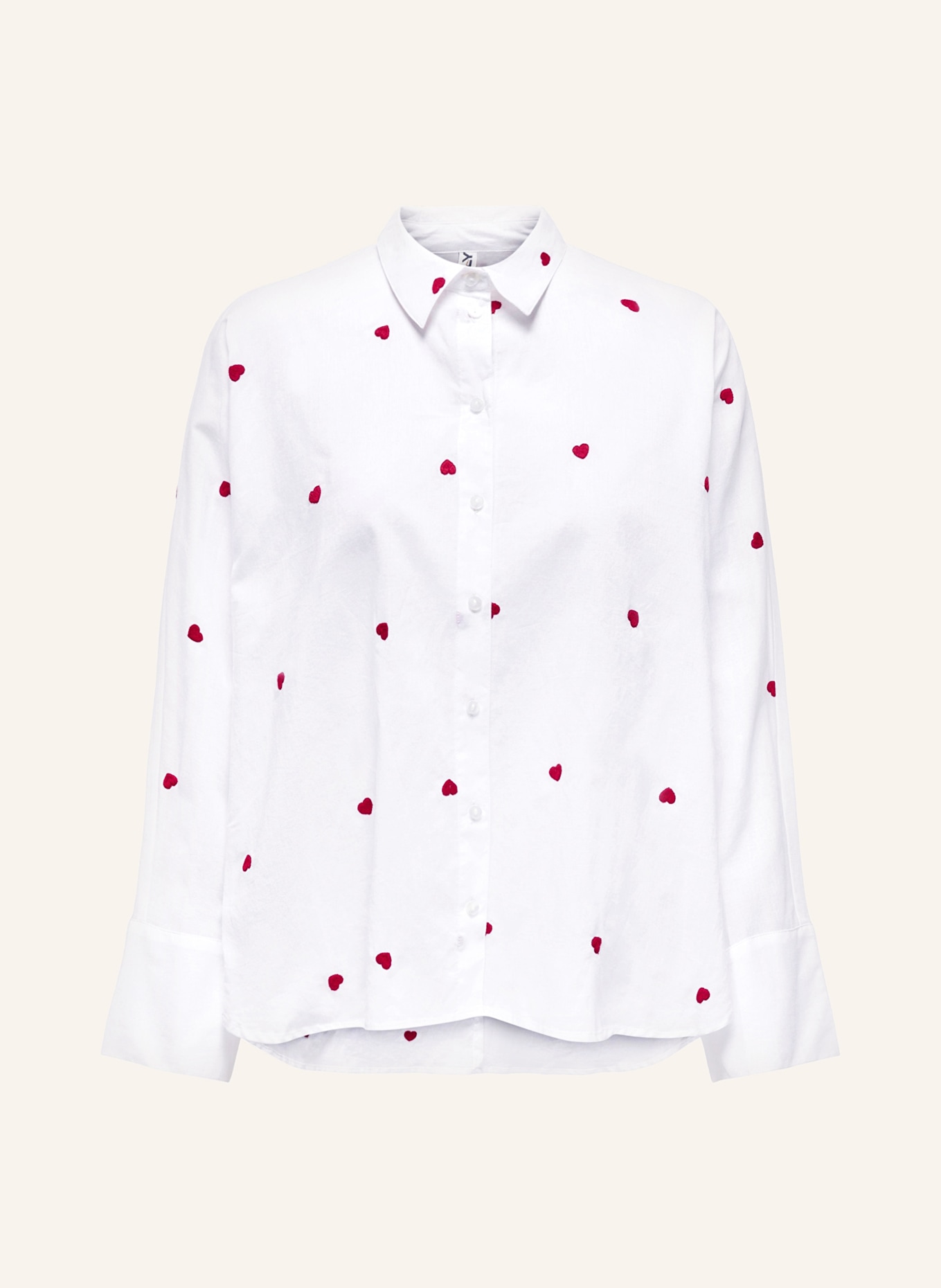 ONLY chemise: BLANC / ROUGE